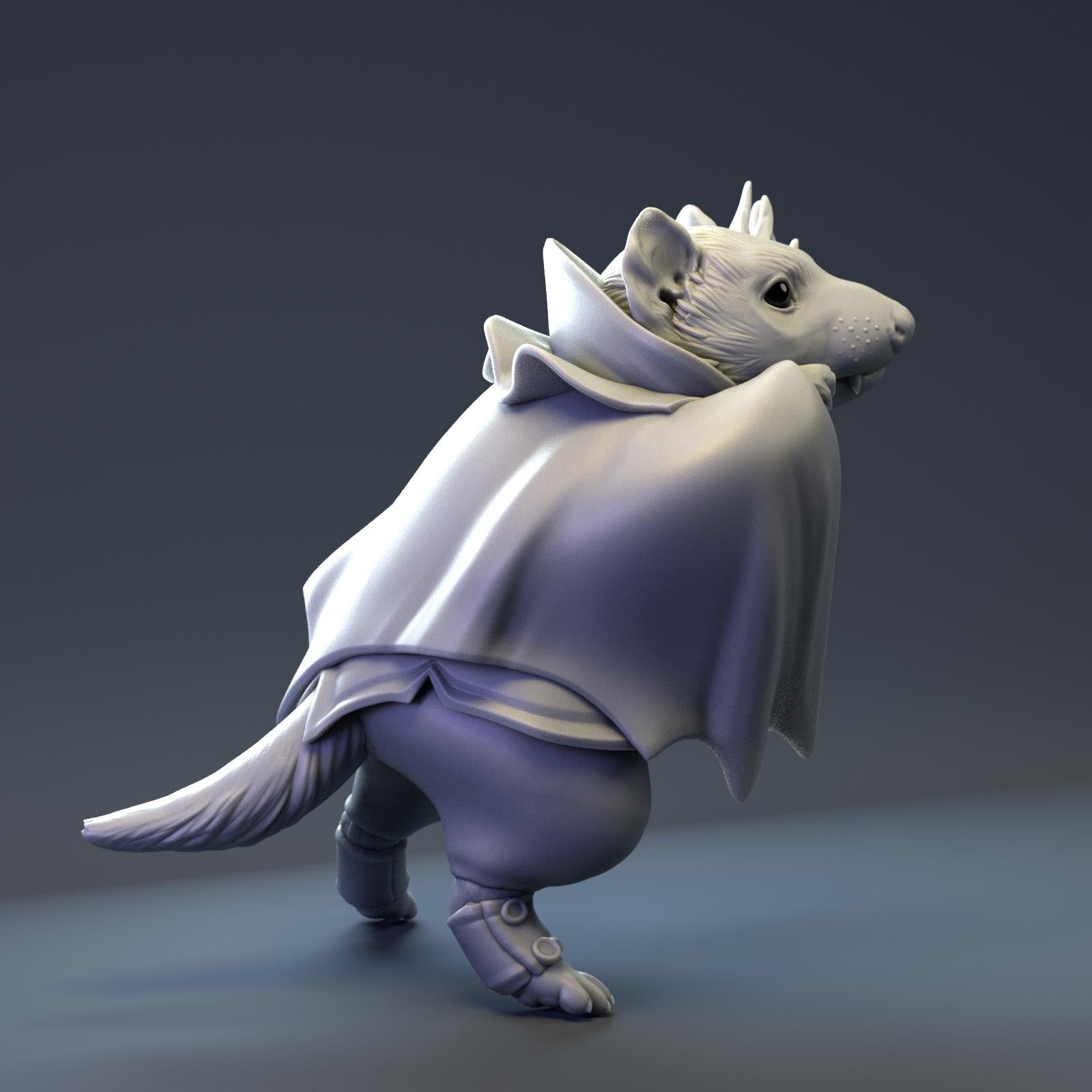 Tasmanian Devil in Vampire Costume | Tabletop Miniature | Pepunki Creatures