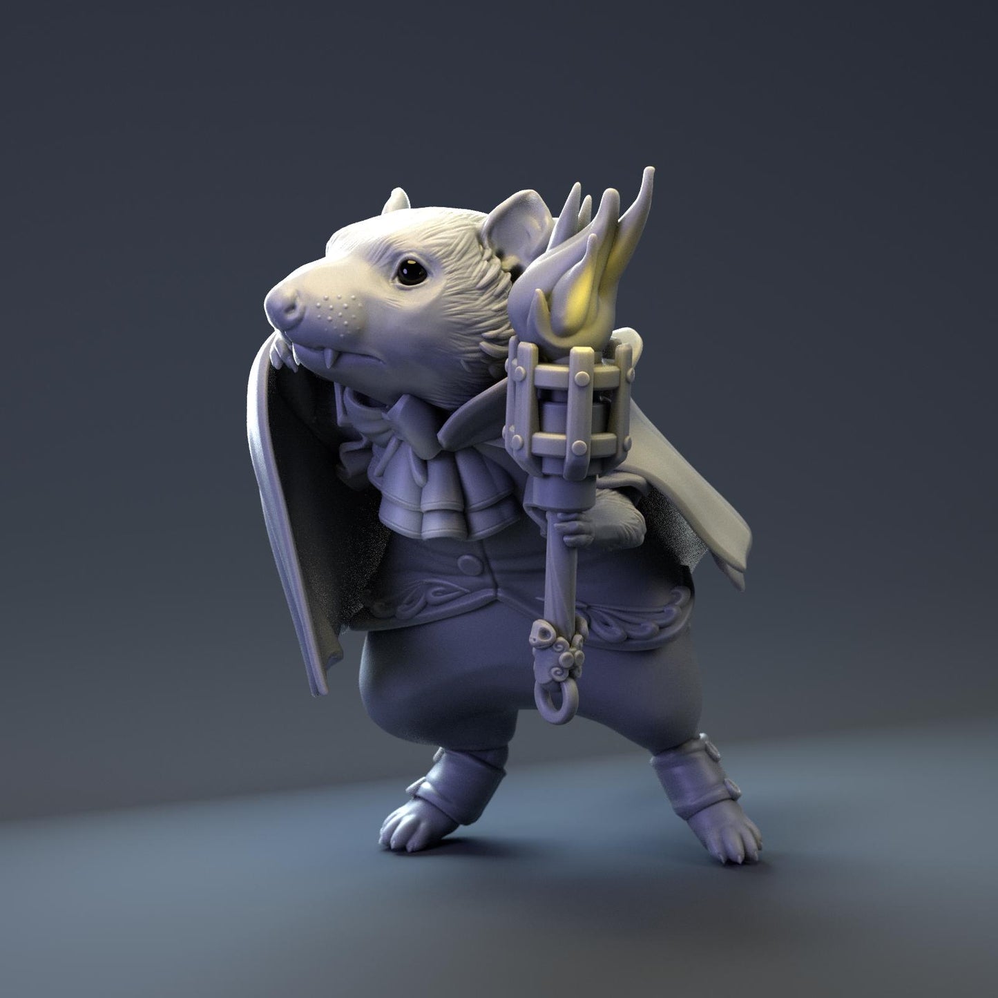 Tasmanian Devil in Vampire Costume | Tabletop Miniature | Pepunki Creatures