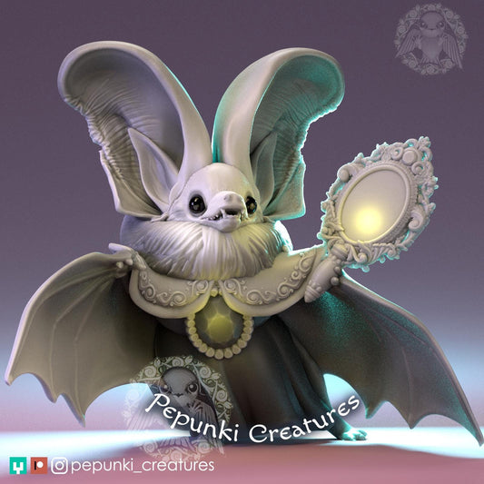 Long-Eared Bat Countess | Tabletop Miniature | Pepunki Creatures