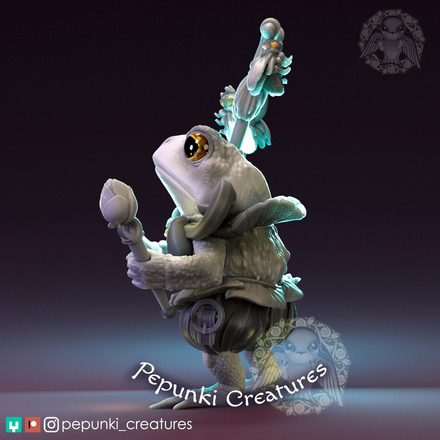 Little Toad Henchman | Tabletop Miniature | Pepunki Creatures
