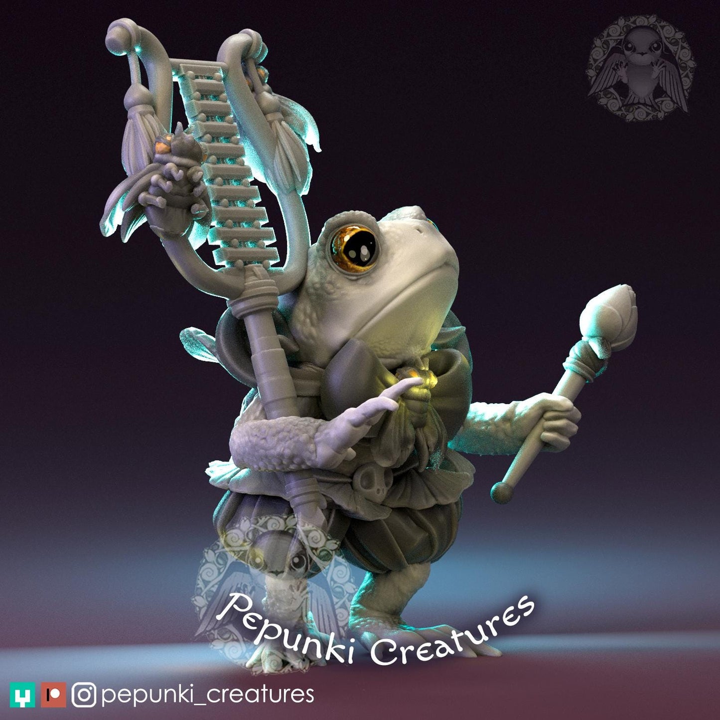Little Toad Henchman | Tabletop Miniature | Pepunki Creatures