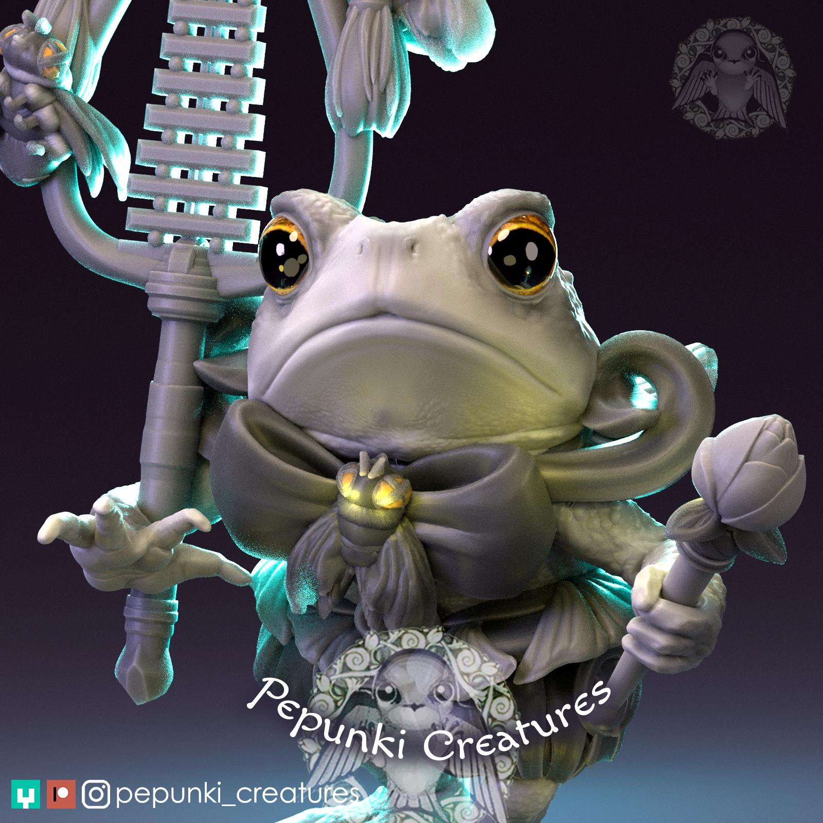 Little Toad Henchman | Tabletop Miniature | Pepunki Creatures