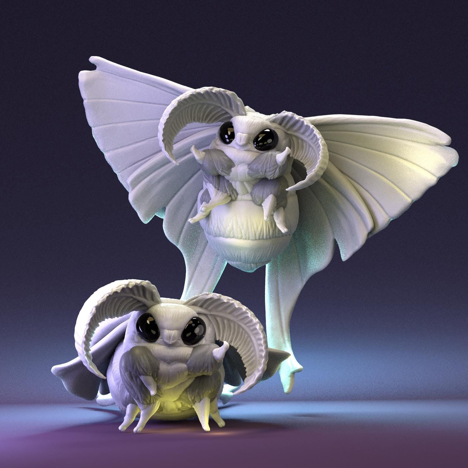 Little Moths | Tabletop Miniature | Pepunki Creatures