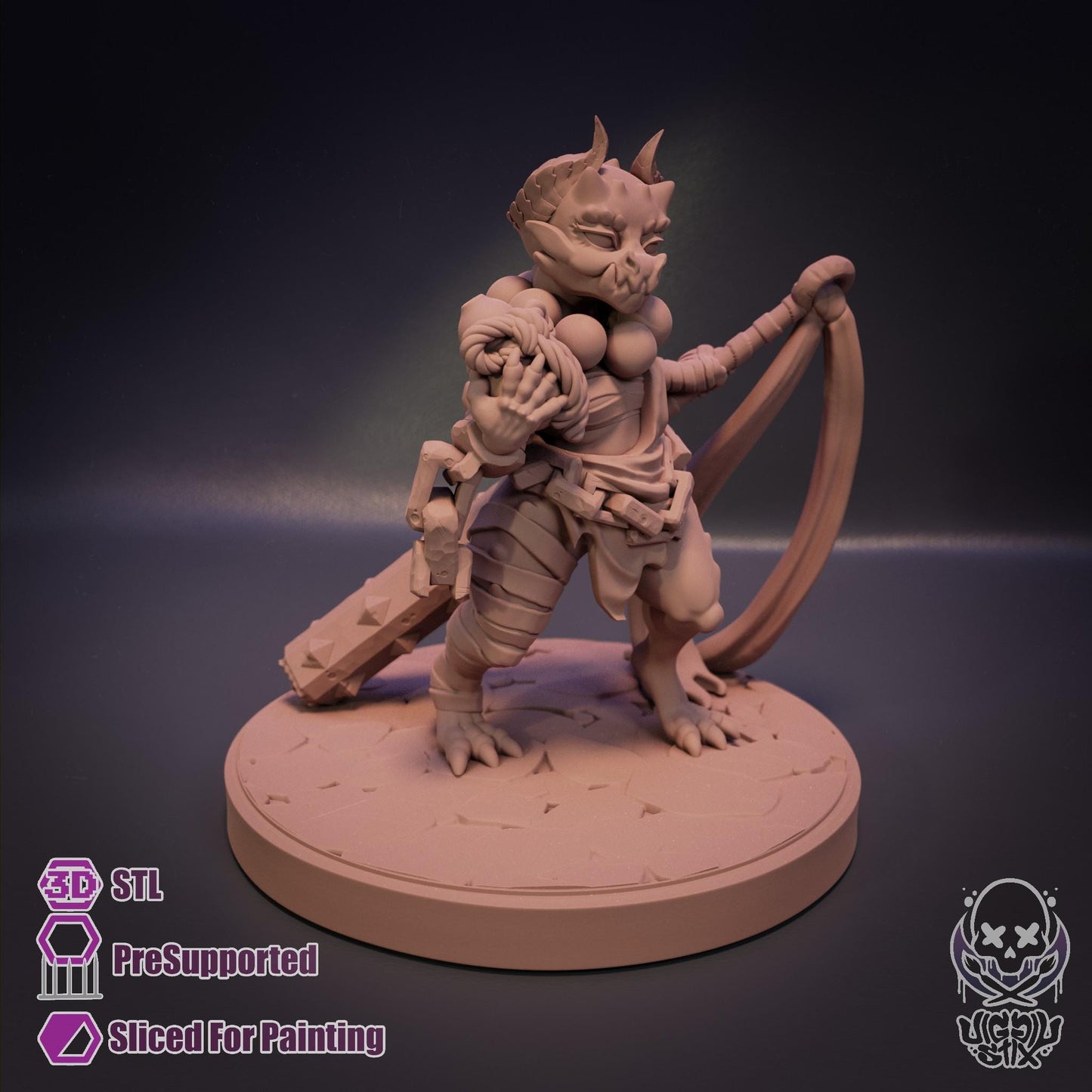 Empress Kobold Miniature | Jigglystix