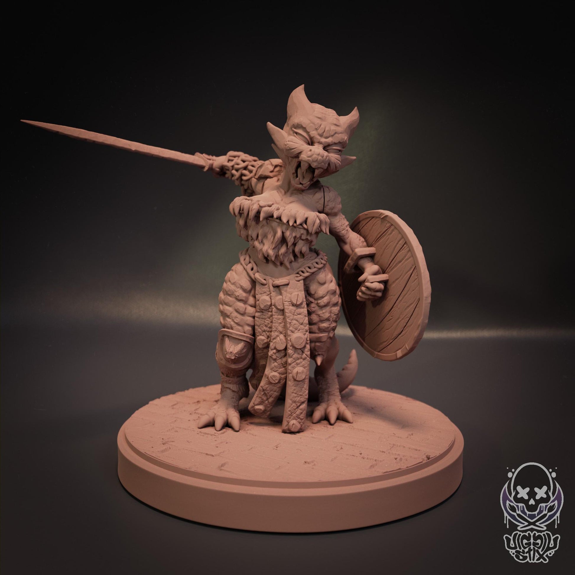 Warrior Kobold Miniature | Jigglystix