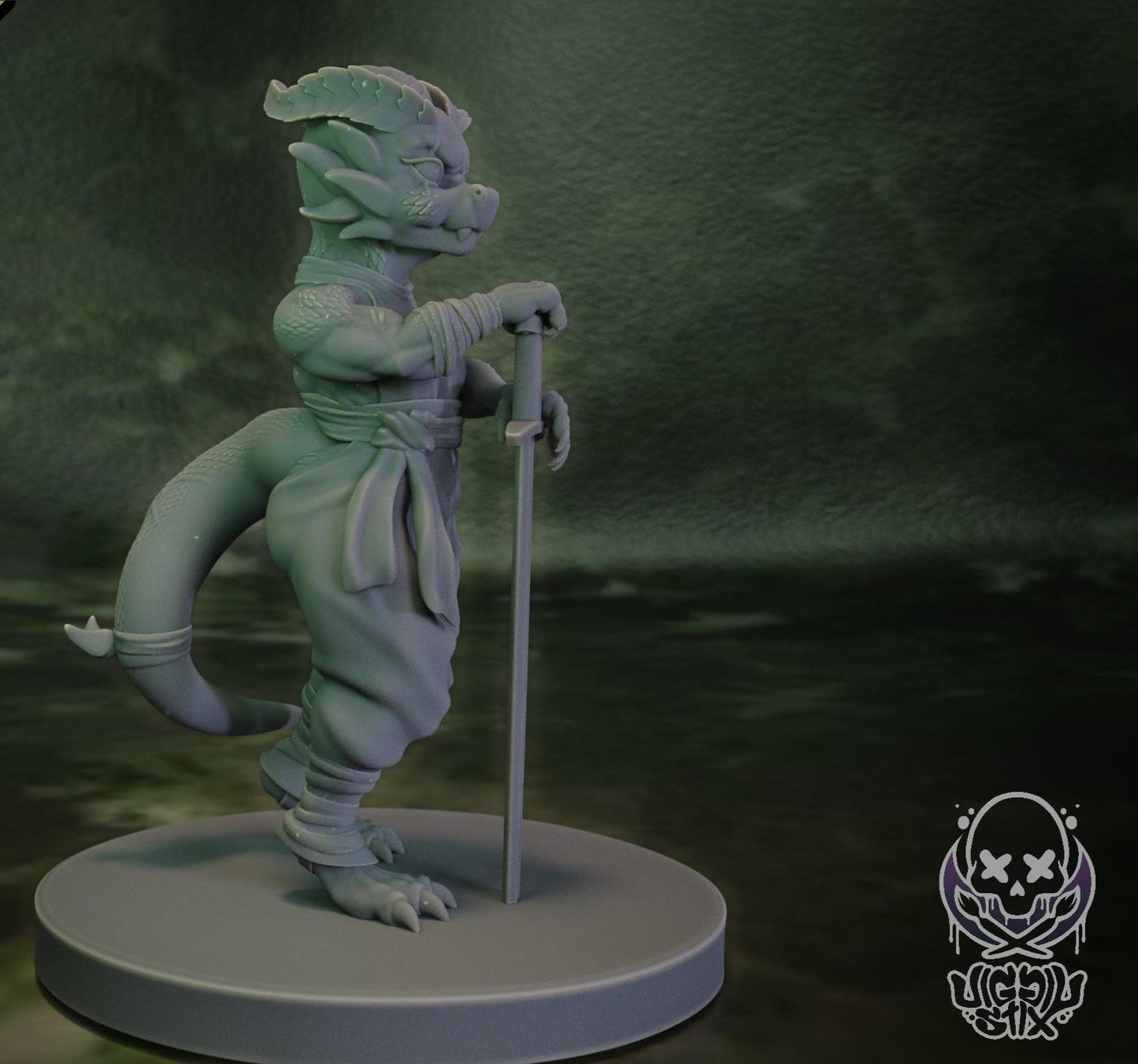 Desert Kobold Warrior Miniature | Jigglystix
