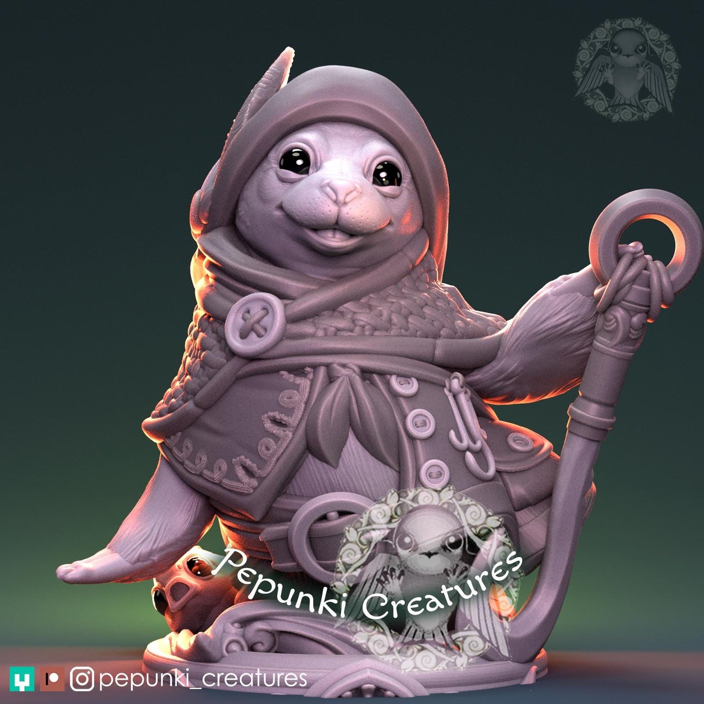 Sailor Seal | Tabletop Miniature | Pepunki Creatures