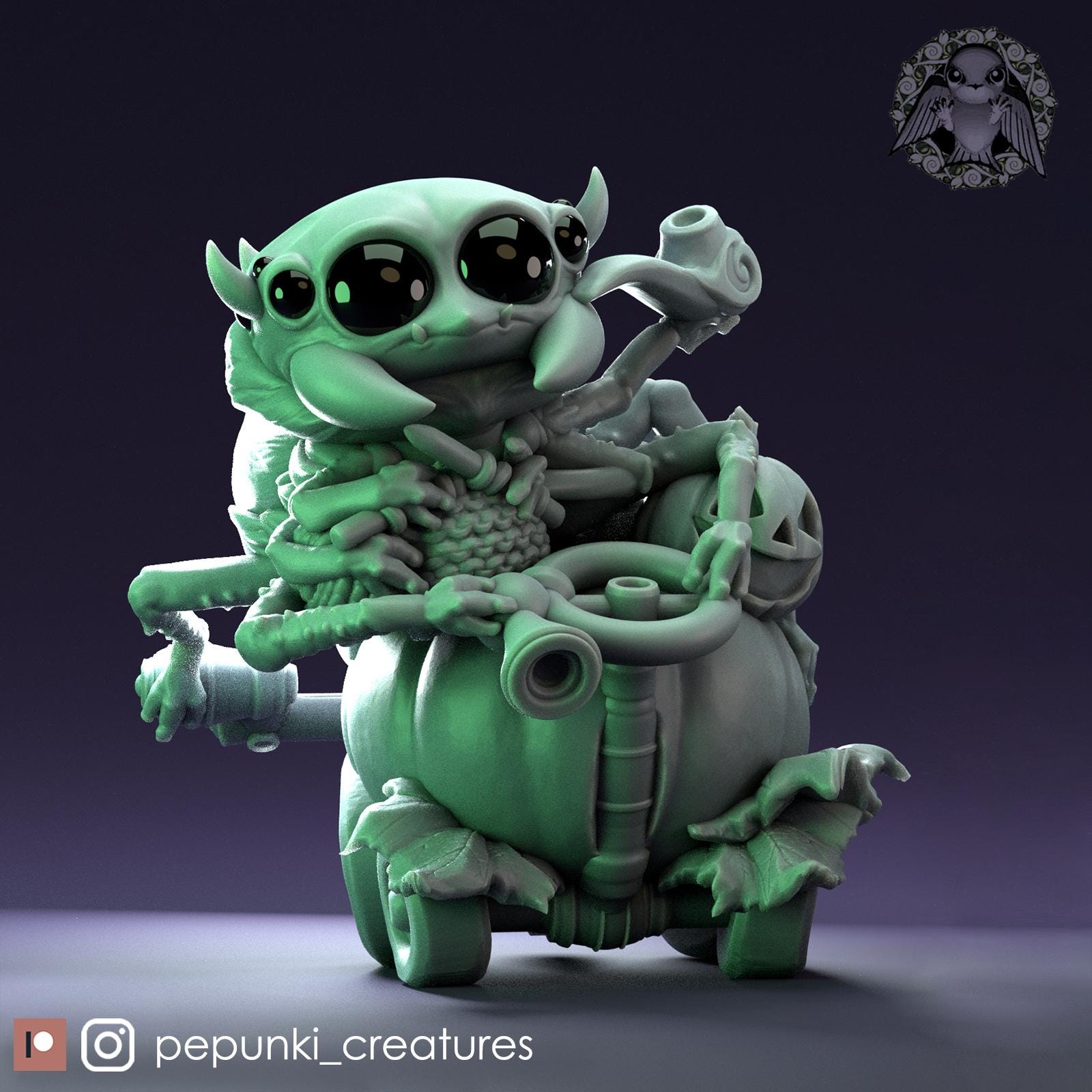 Little Spider | Tabletop Miniature | Pepunki Creatures