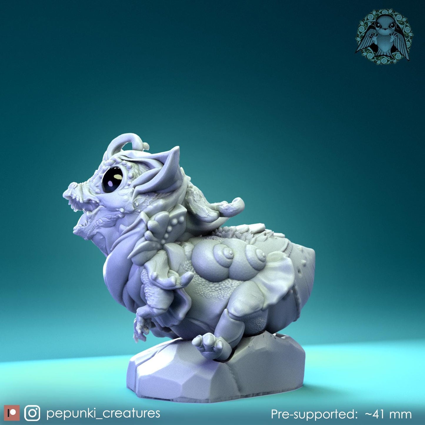 Dragon Babies | Tabletop Miniature | Pepunki Creatures