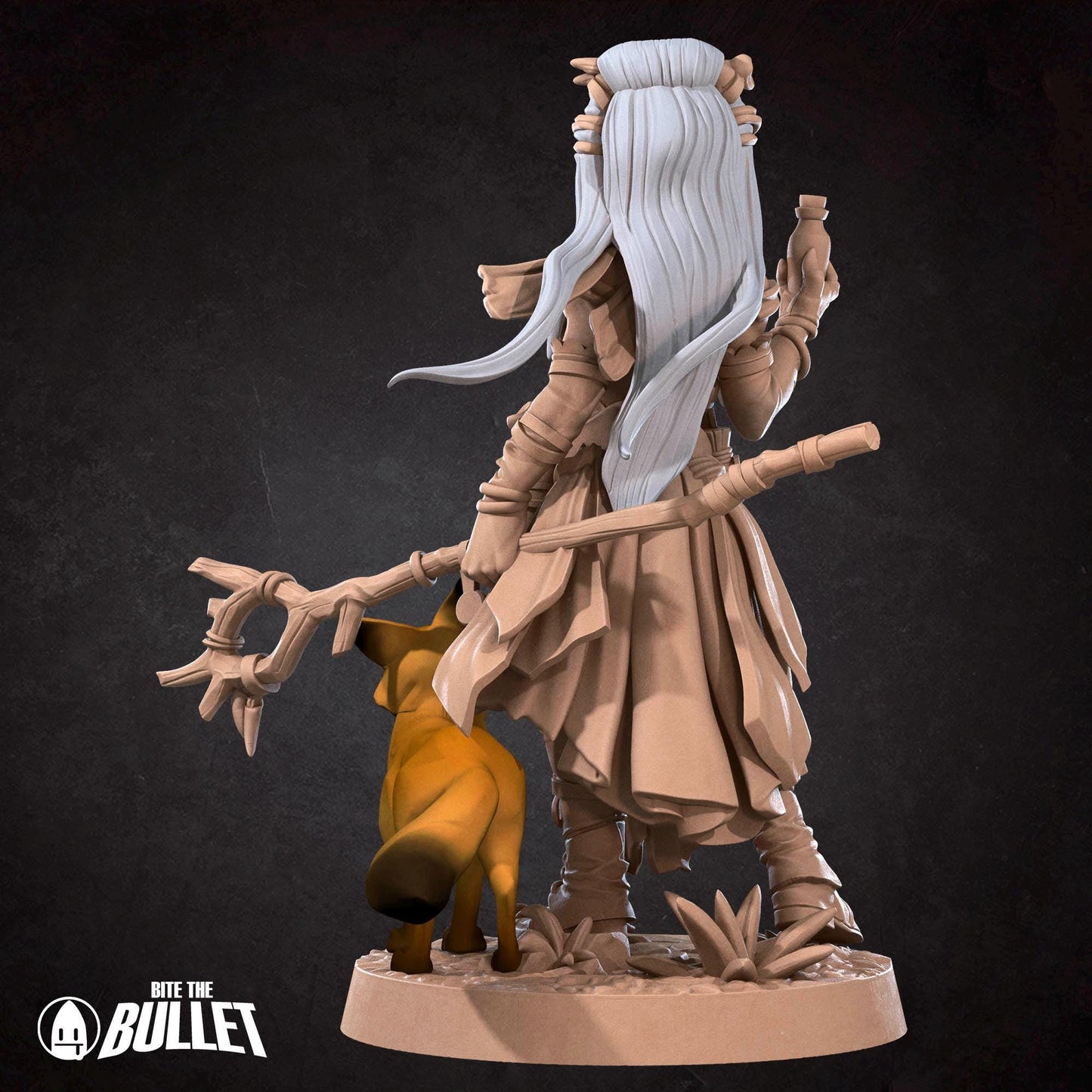 Human Witch & Fox Miniature | Bite the Bullet