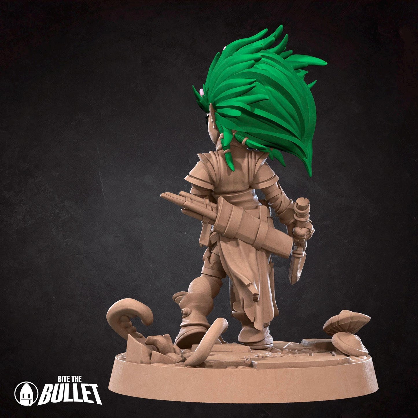 Gnome Druid Miniature | Bite the Bullet