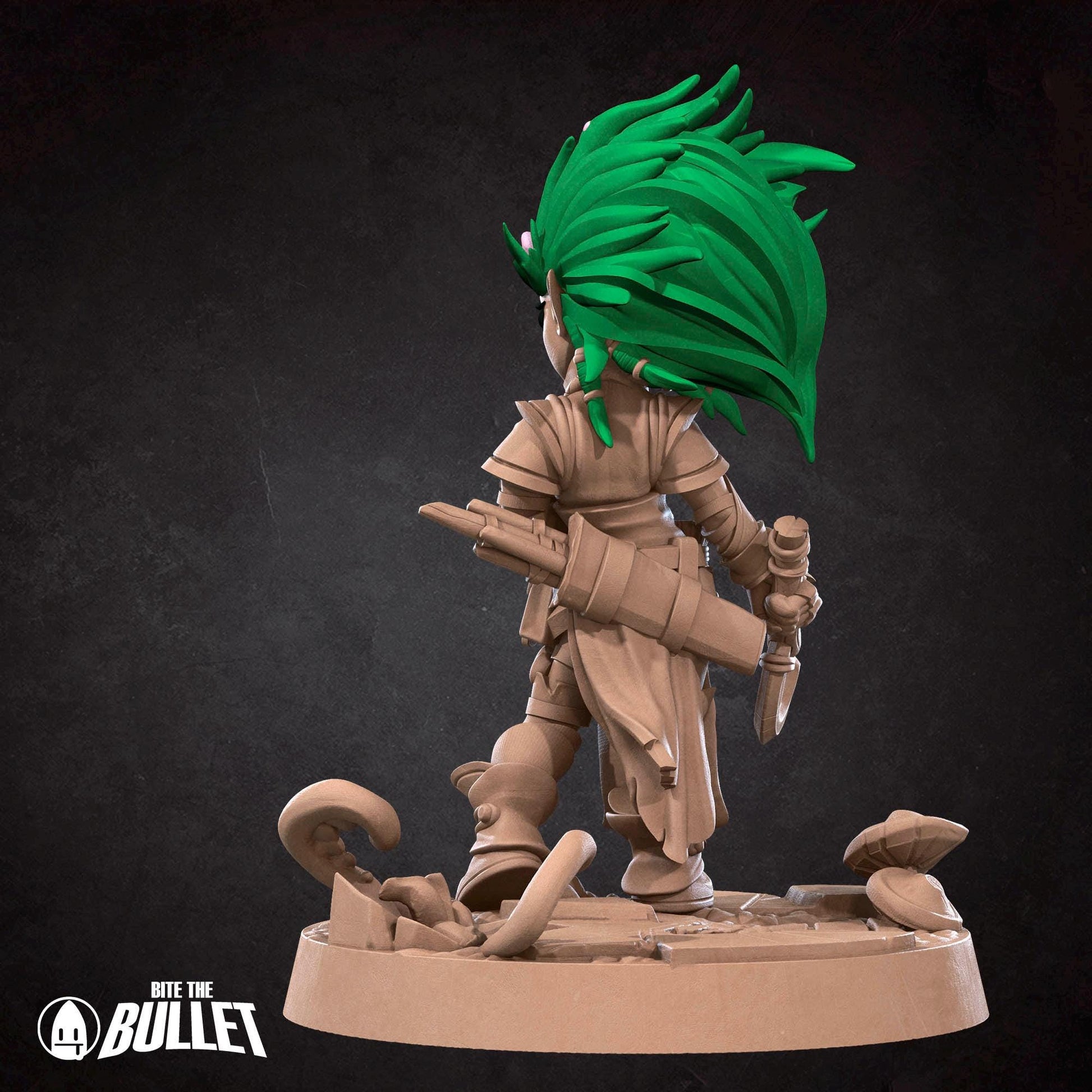 Gnome Druid Miniature | Bite the Bullet