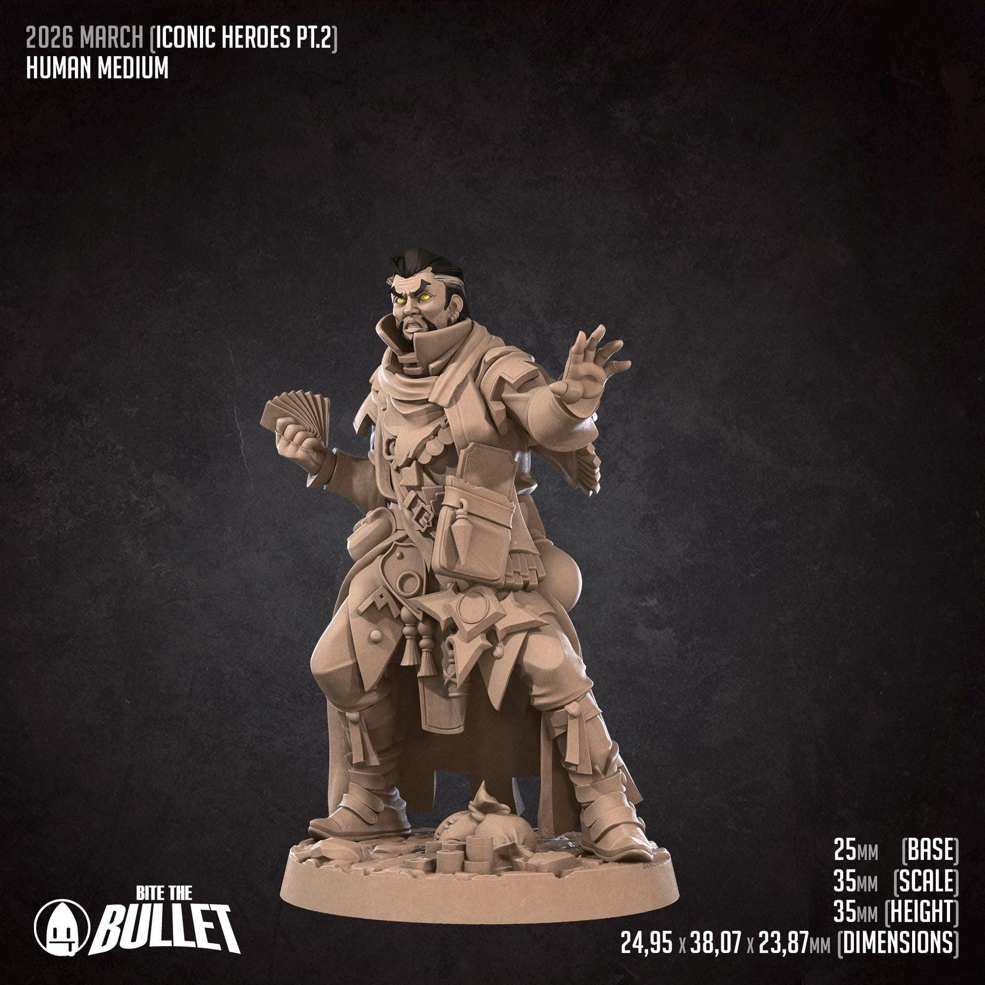 Human Medium Miniature | Bite the Bullet