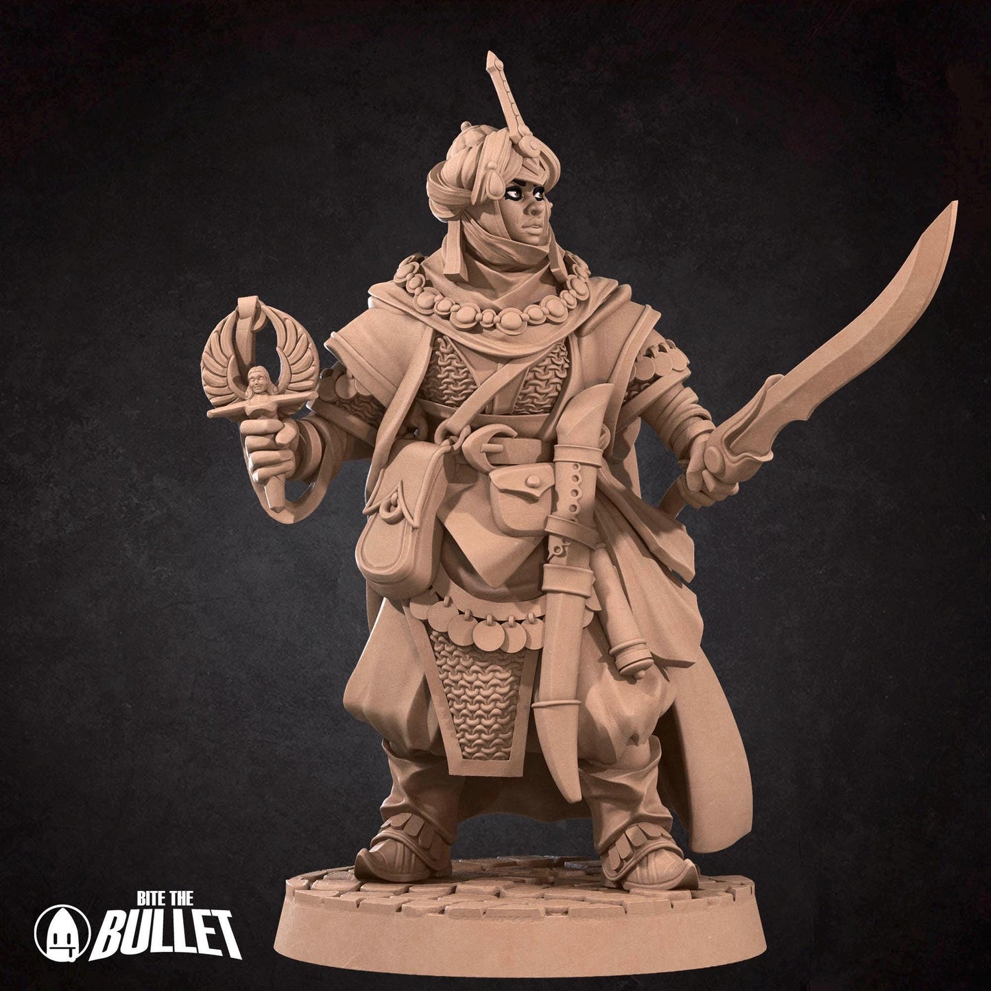 Human Cleric Miniature | Bite the Bullet