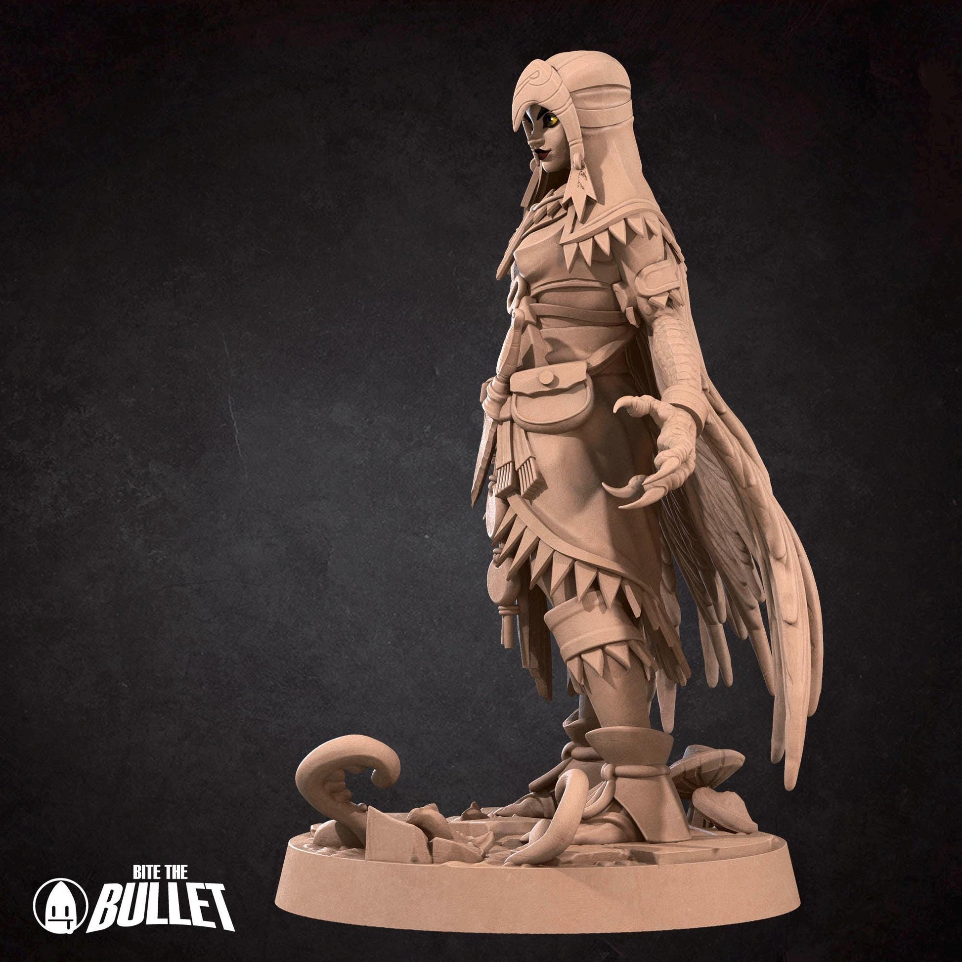Human Bird Shapeshifter Miniature | Bite the Bullet