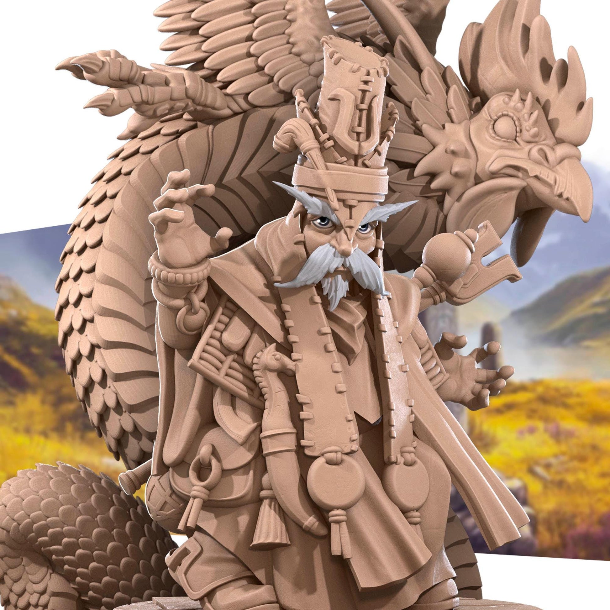 Gnome Summoner Miniature | Bite the Bullet