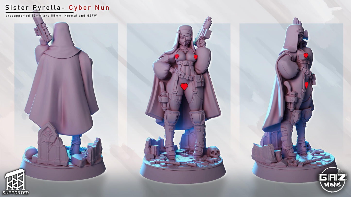 Sister Pyrella - Cyber Nun | Gaz Minis