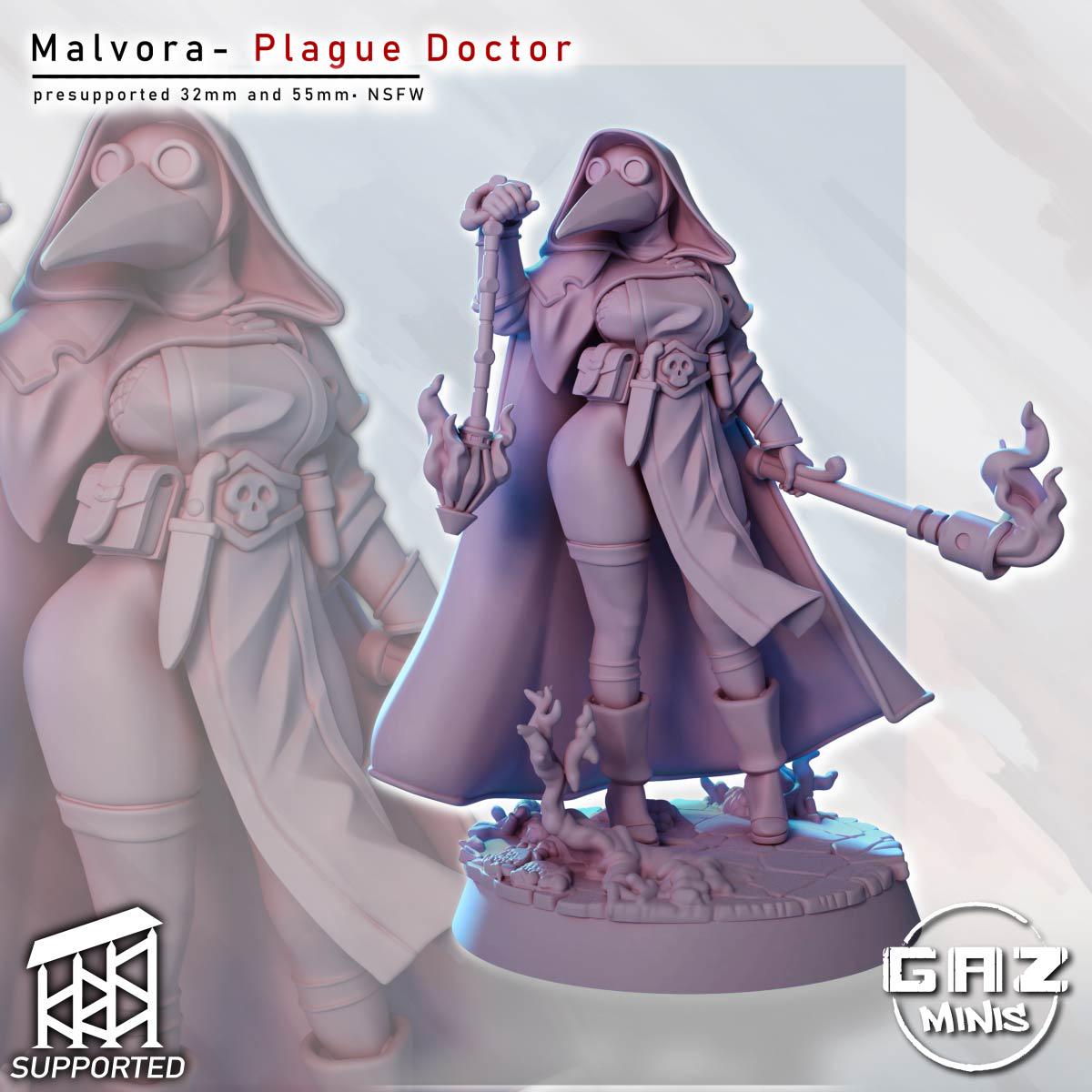 Plague Doctor Malvora | Gaz Minis