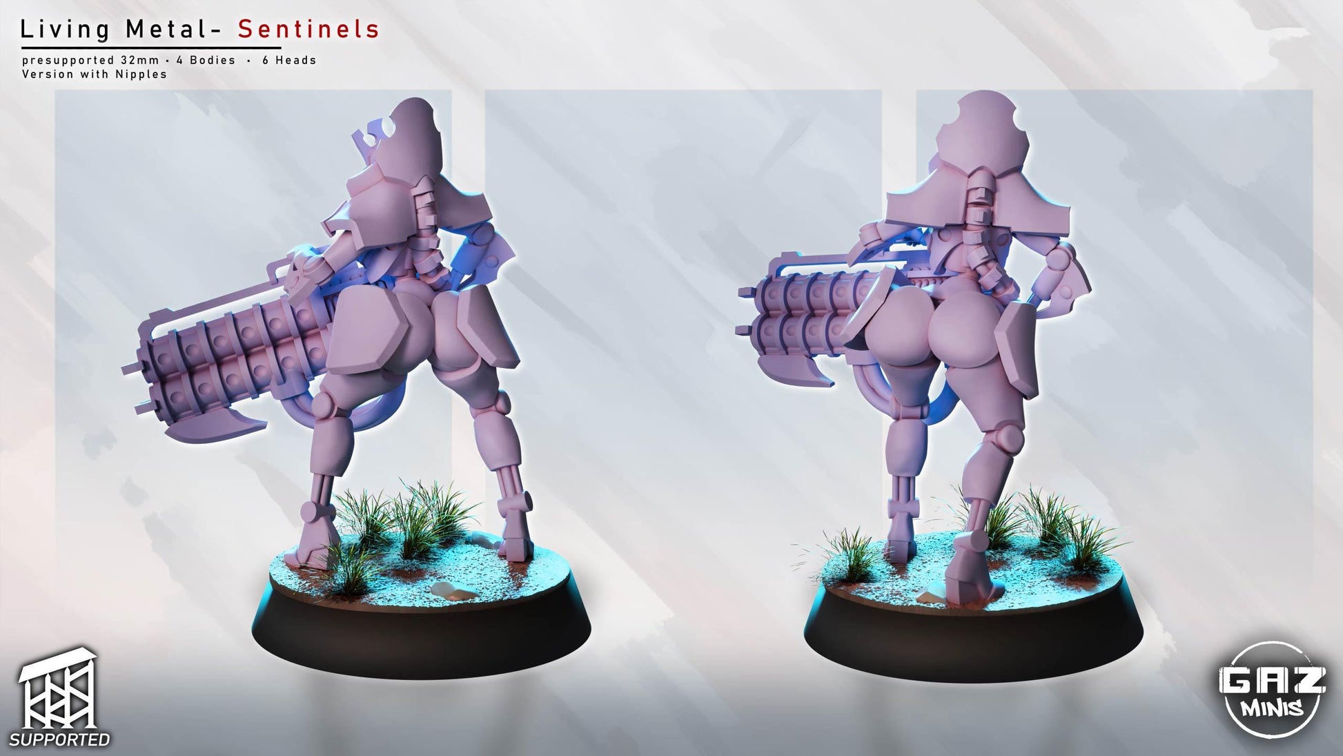 Living Metal Sentinels | Gaz Minis