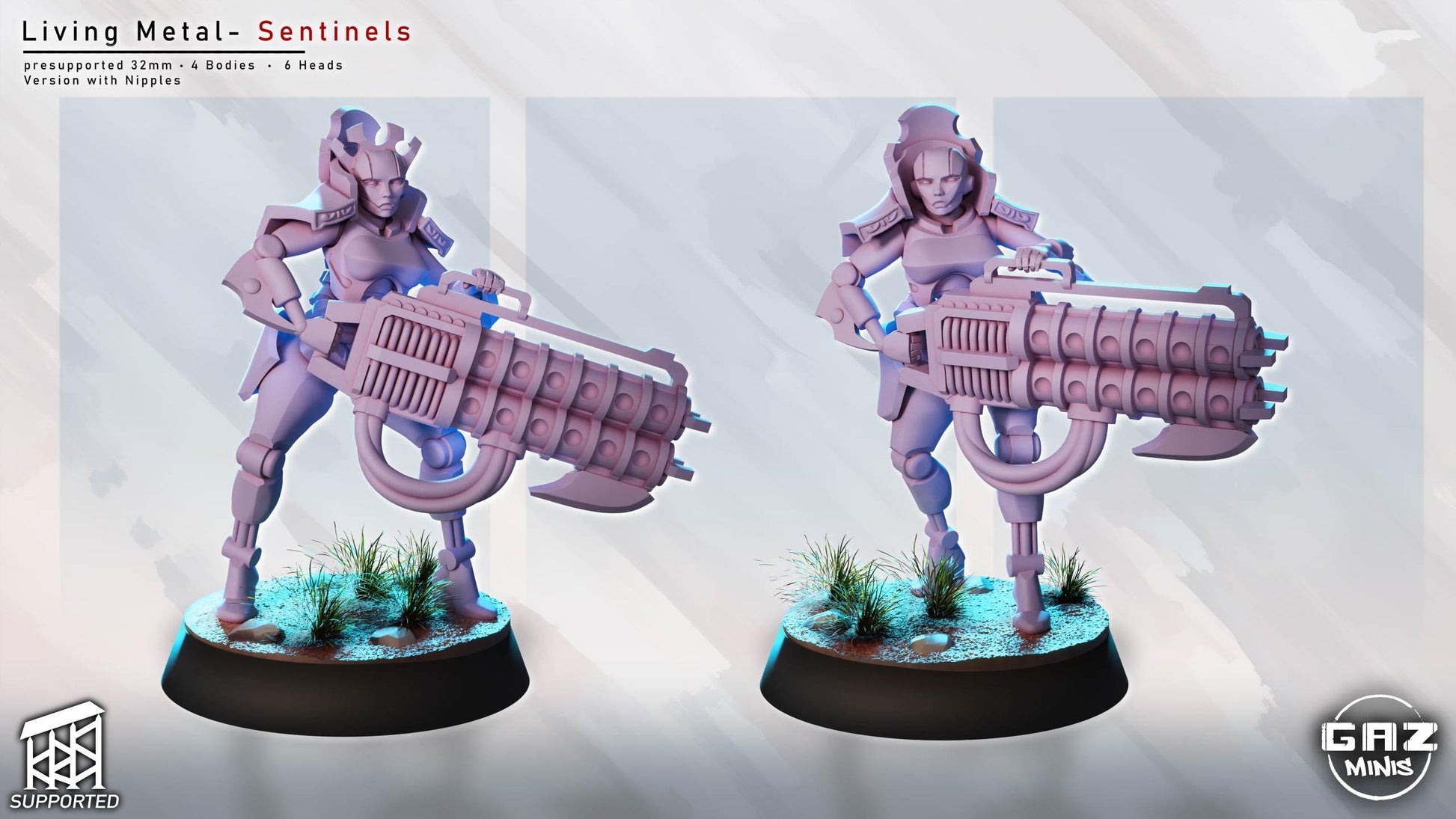 Living Metal Sentinels | Gaz Minis