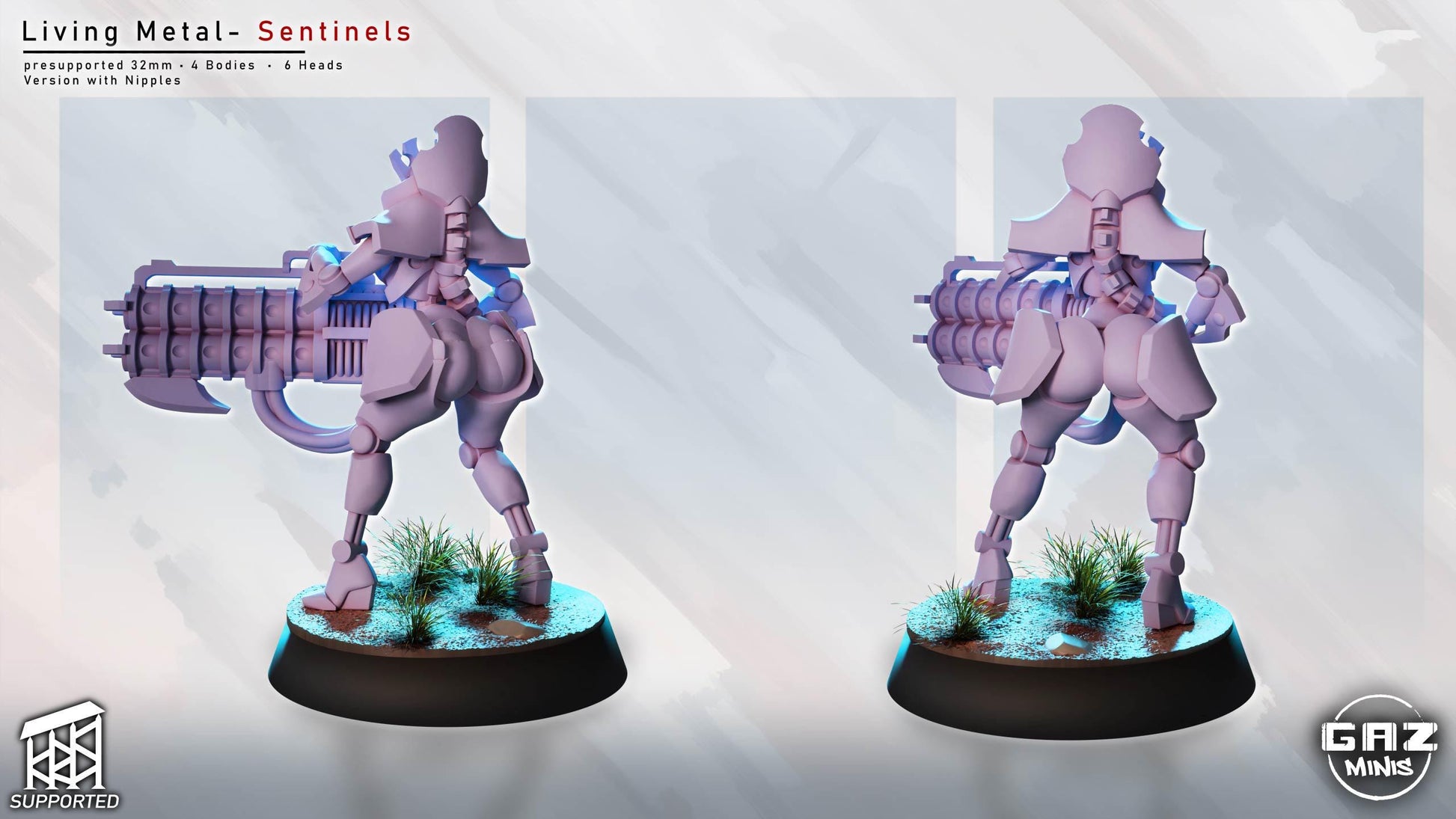 Living Metal Sentinels | Gaz Minis