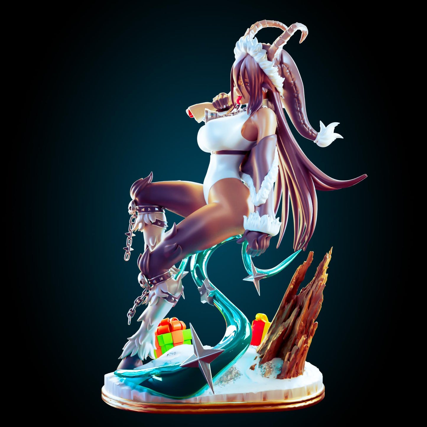 Krampus Model Kit | 3D Resin Printed Figurine | Officer Rhu