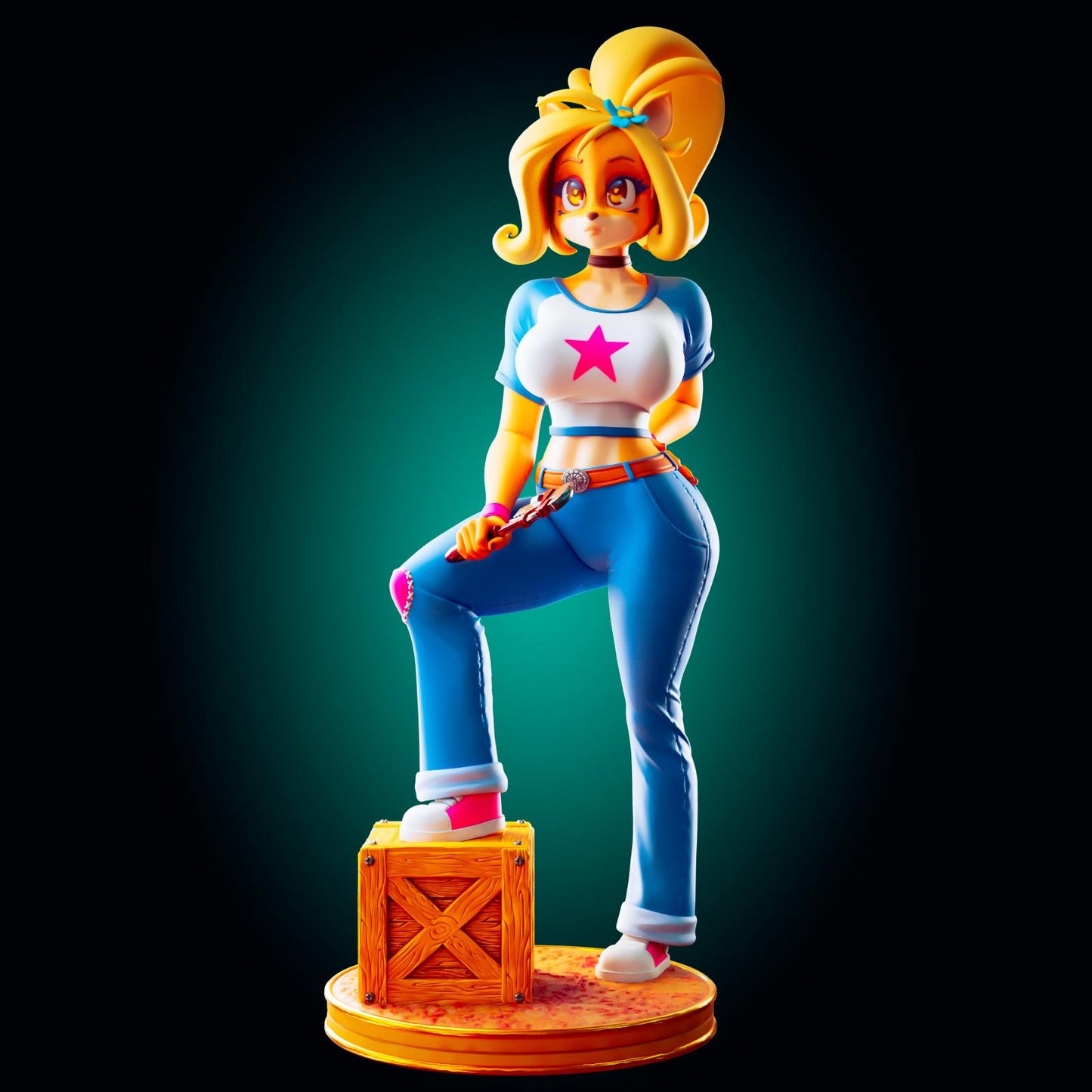 Racing Girl Model Kit | 3D Resin Printed Figurine | Officer Rhu