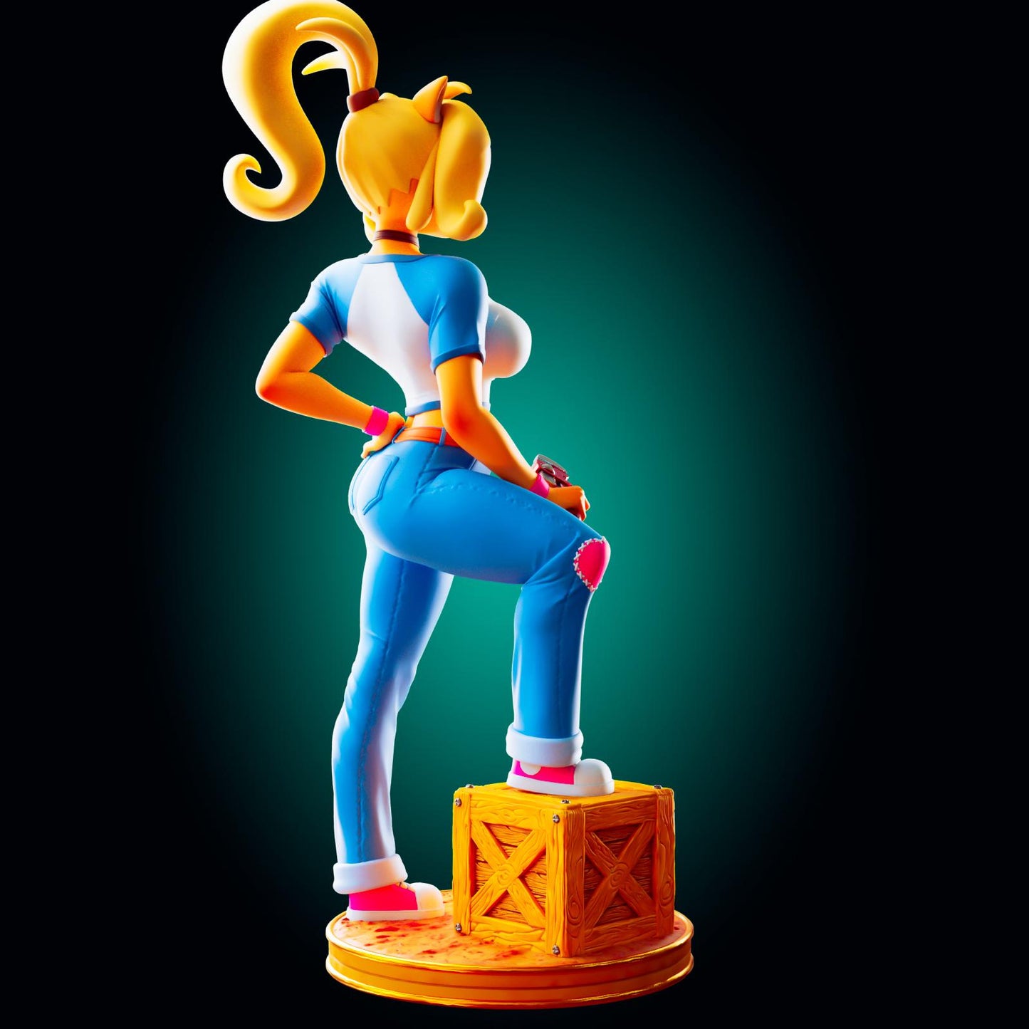 Racing Girl Model Kit | 3D Resin Printed Figurine | Officer Rhu