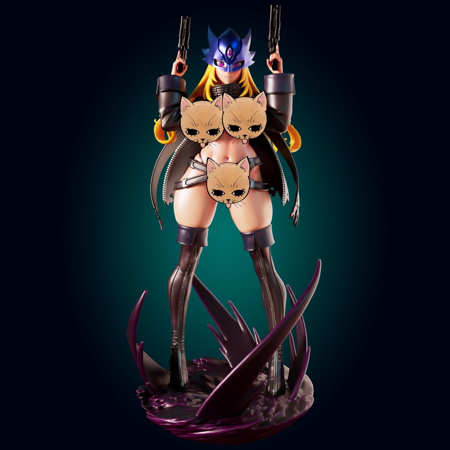 Wizard Lady Model Kit | 3D Resin Printed Figurine | Officer Rhu