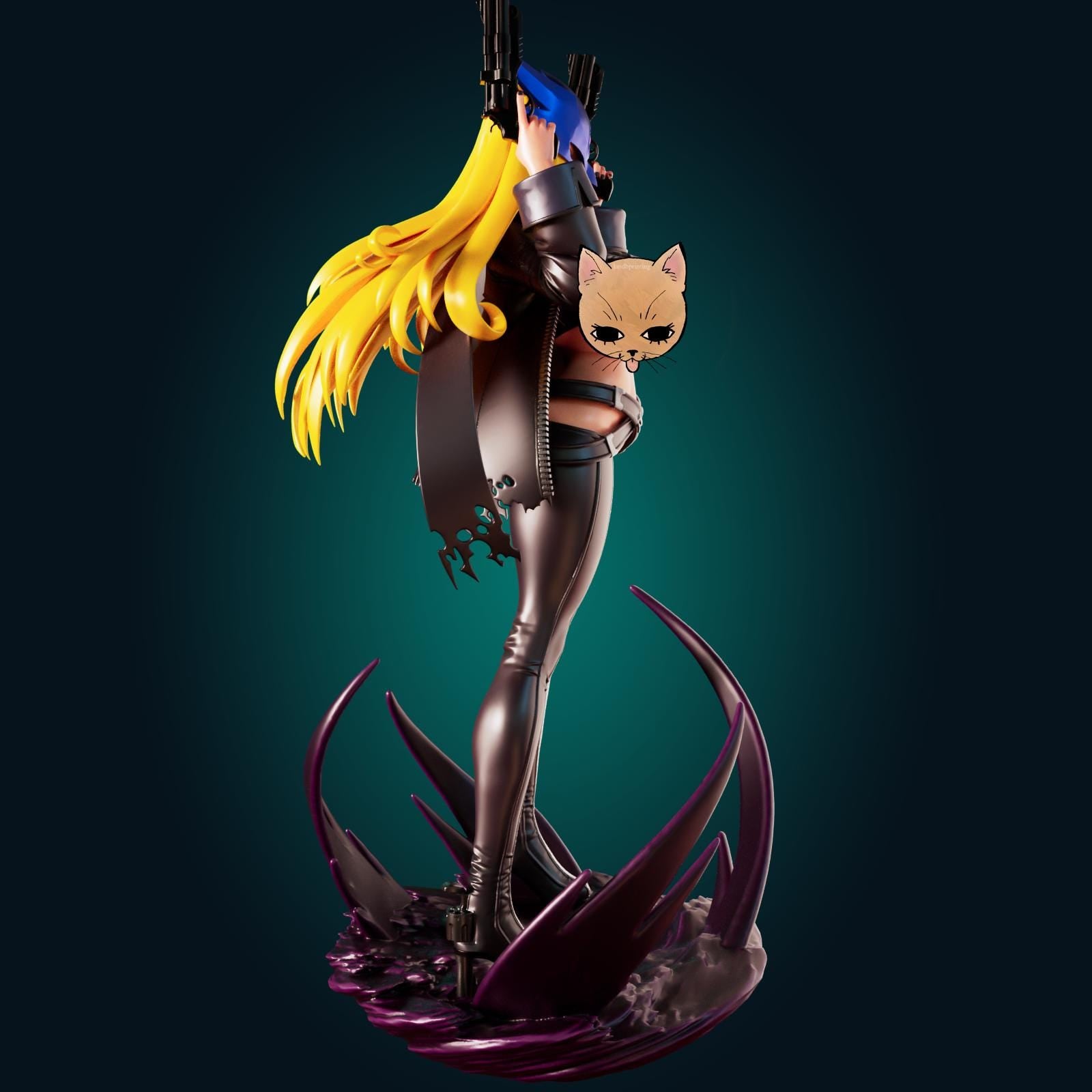 Wizard Lady Model Kit | 3D Resin Printed Figurine | Officer Rhu