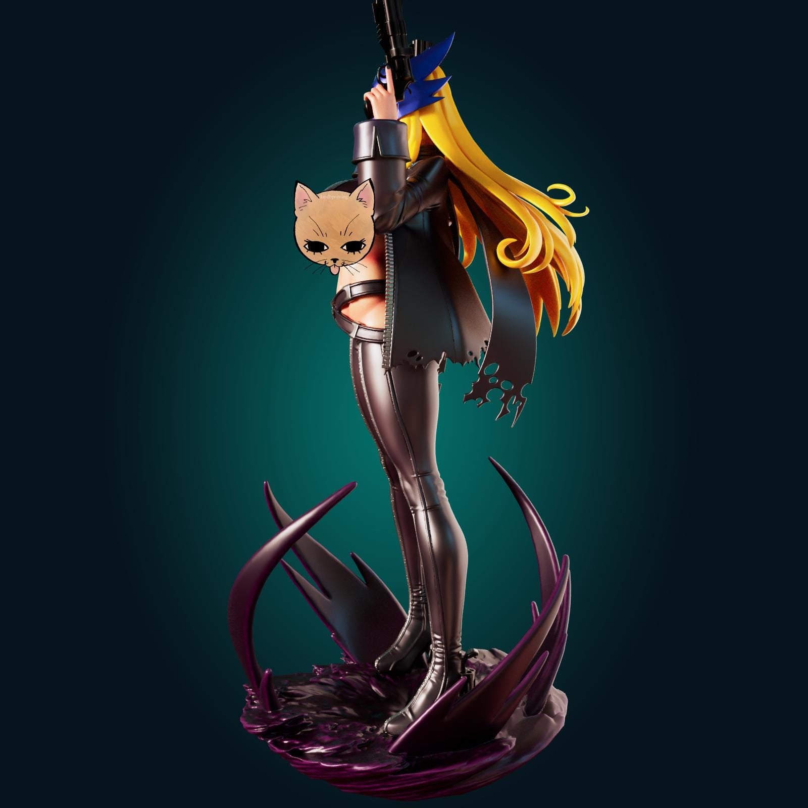 Wizard Lady Model Kit | 3D Resin Printed Figurine | Officer Rhu