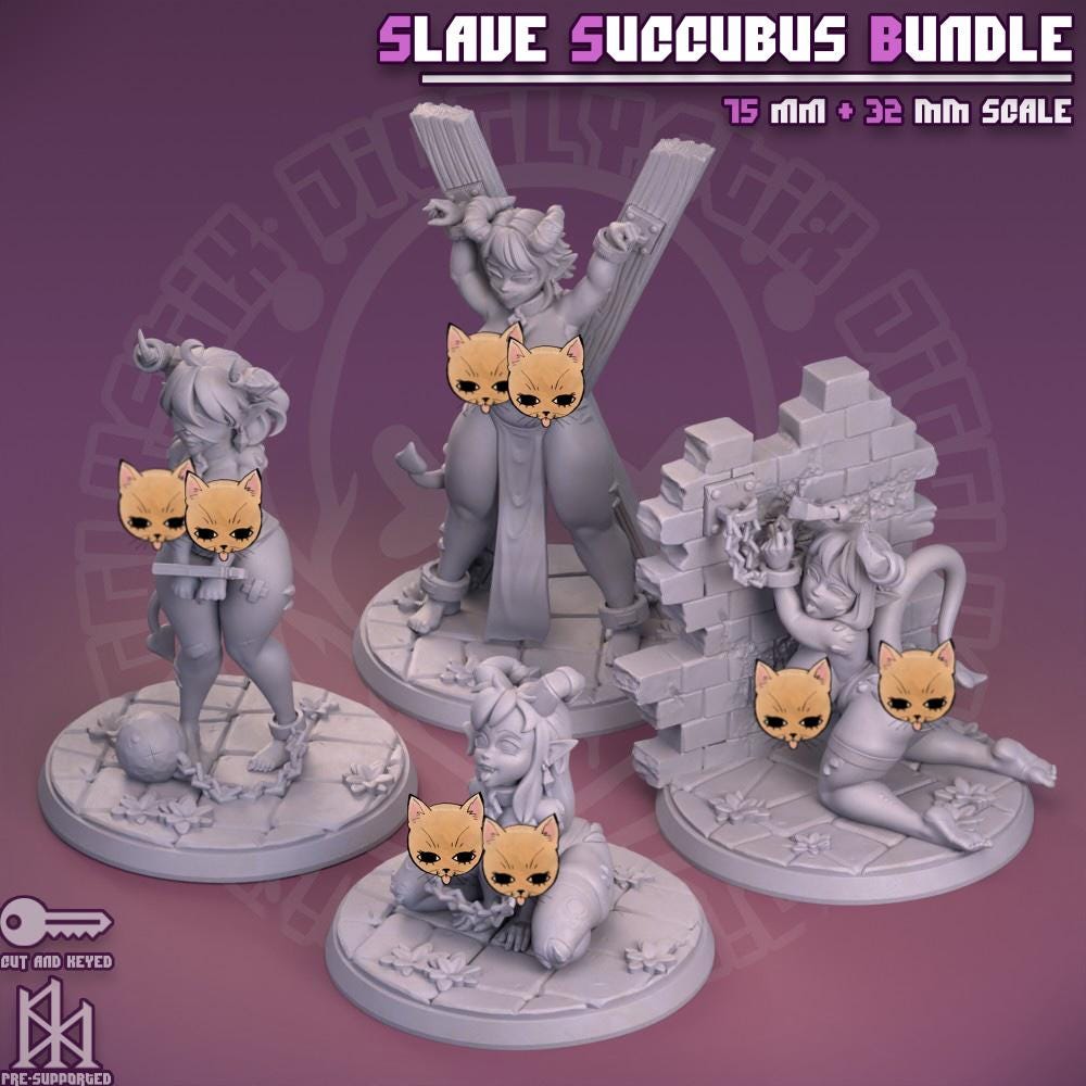 Succubus Miniatures | Jigglystix