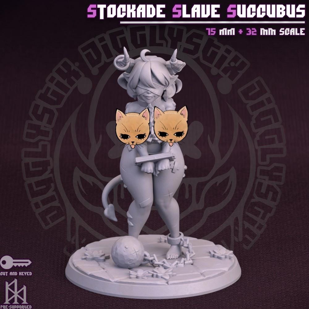 Succubus Miniatures | Jigglystix