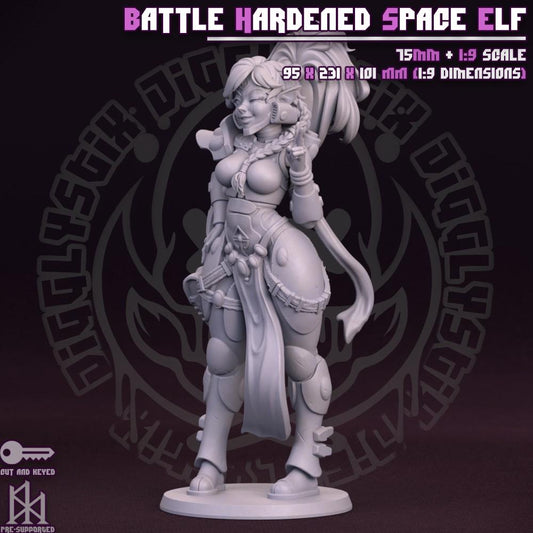 Battle Hardened Space Elf | Jigglystix