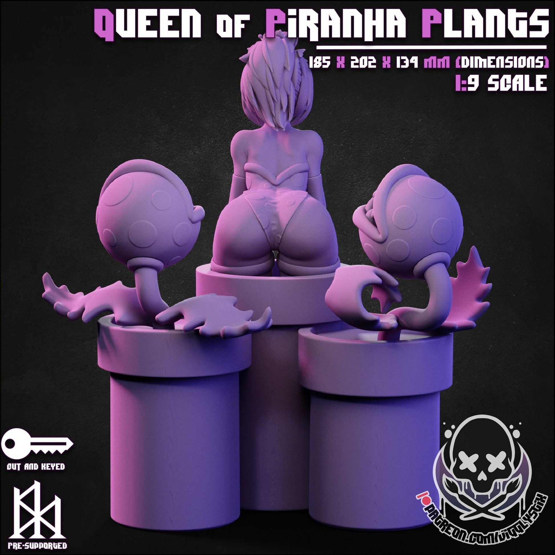 Queen of Piranha Plants | Jigglystix