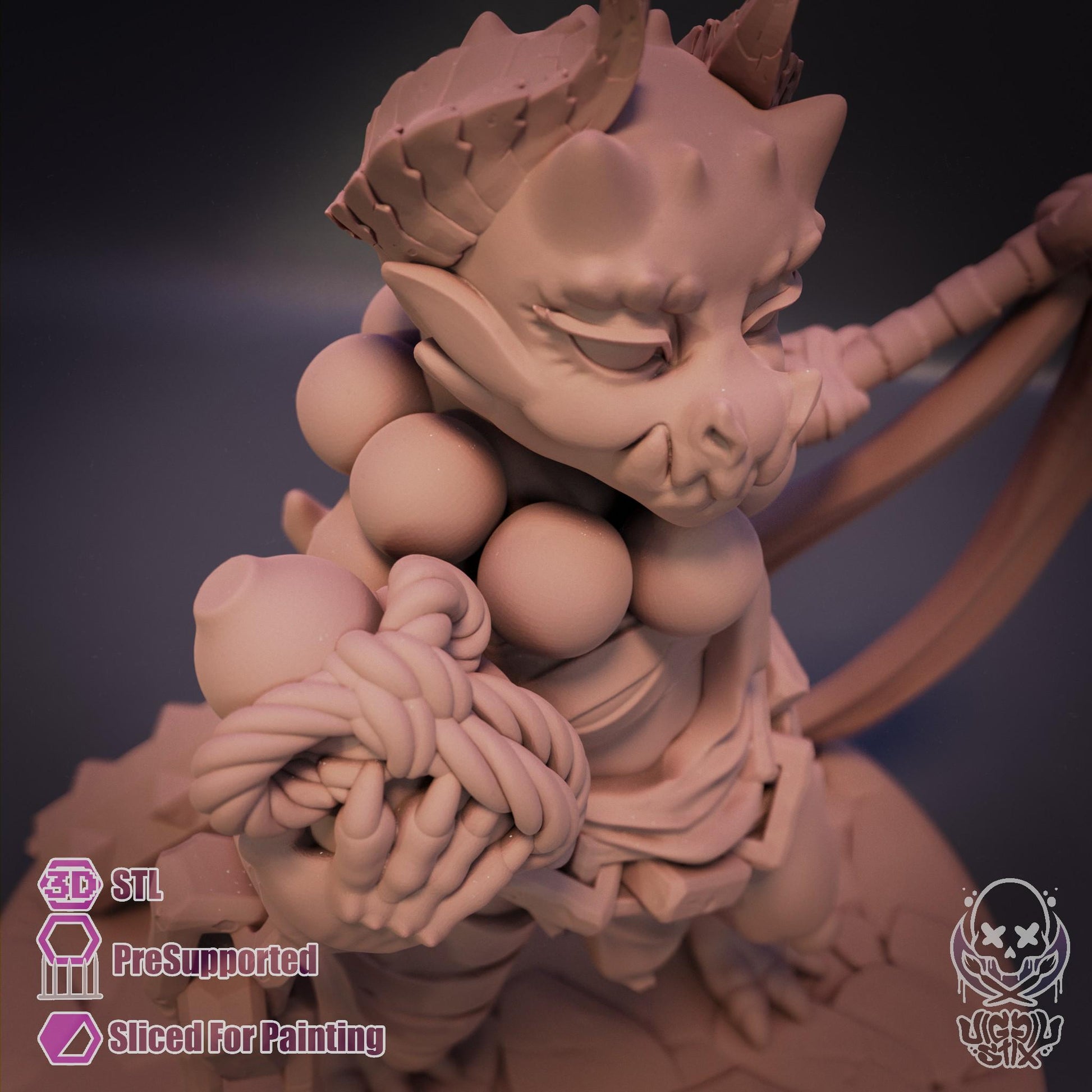 Empress Kobold Miniature | Jigglystix