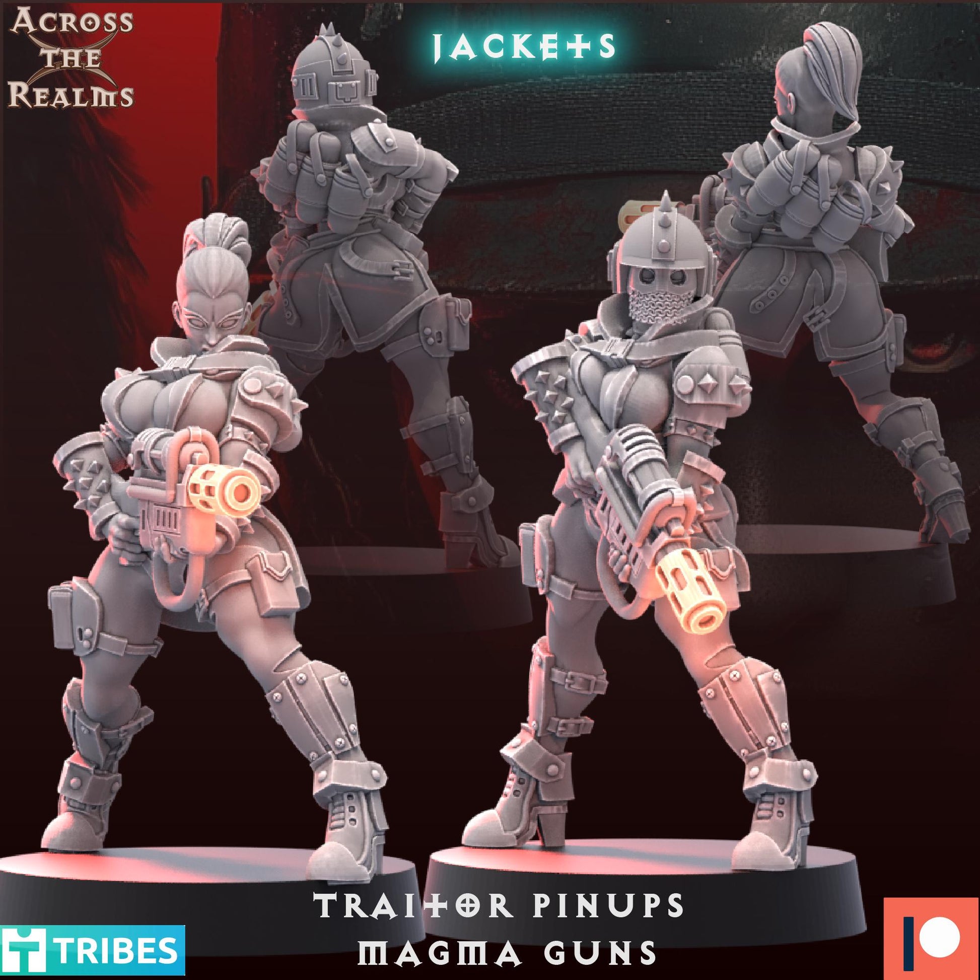 Saboteurs with Magma Guns | Across the Realms