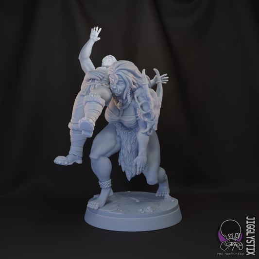 Female Orc Miniature | Jigglystix