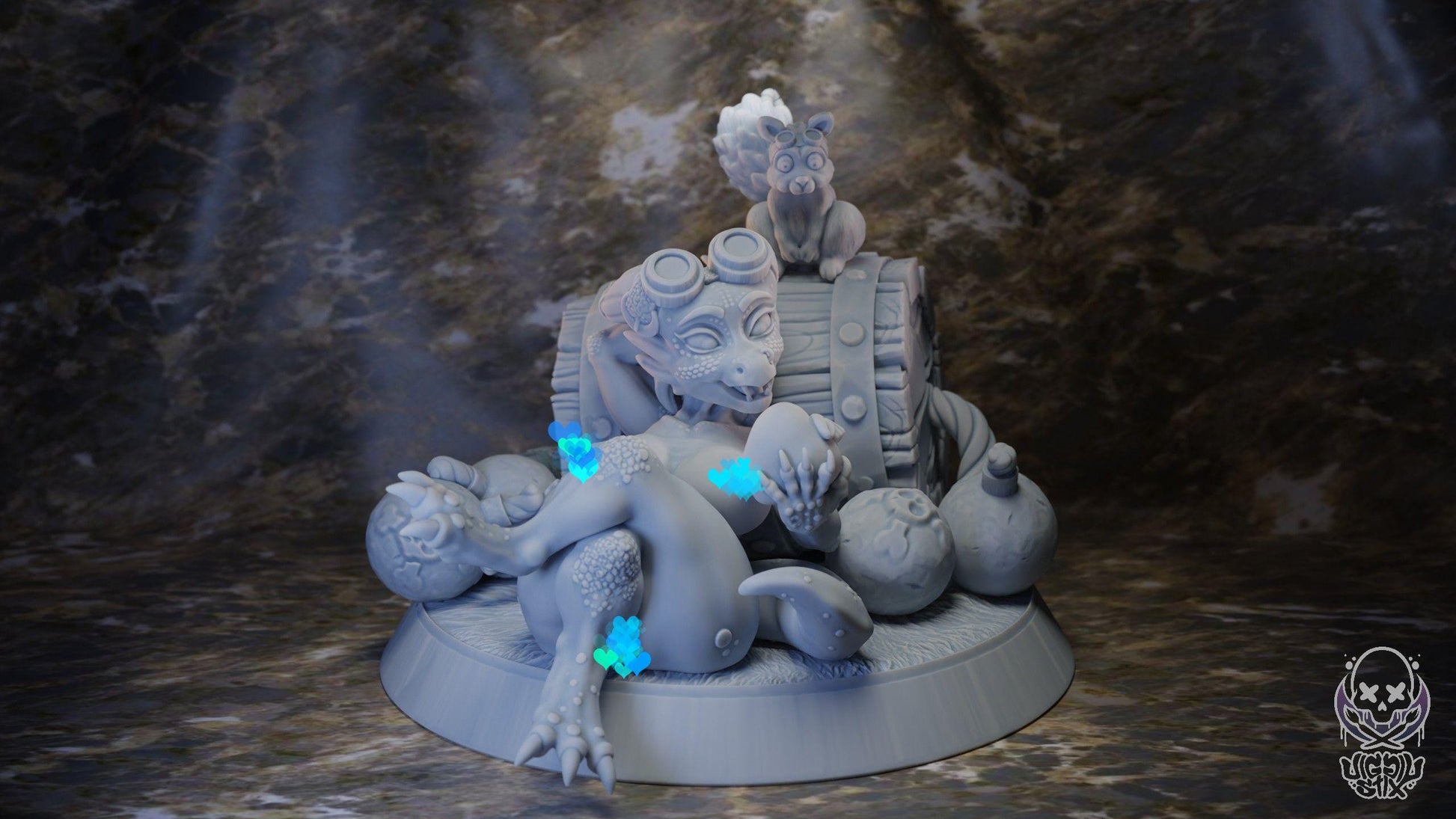Kobold Sapper Break Time Miniature | Jigglystix