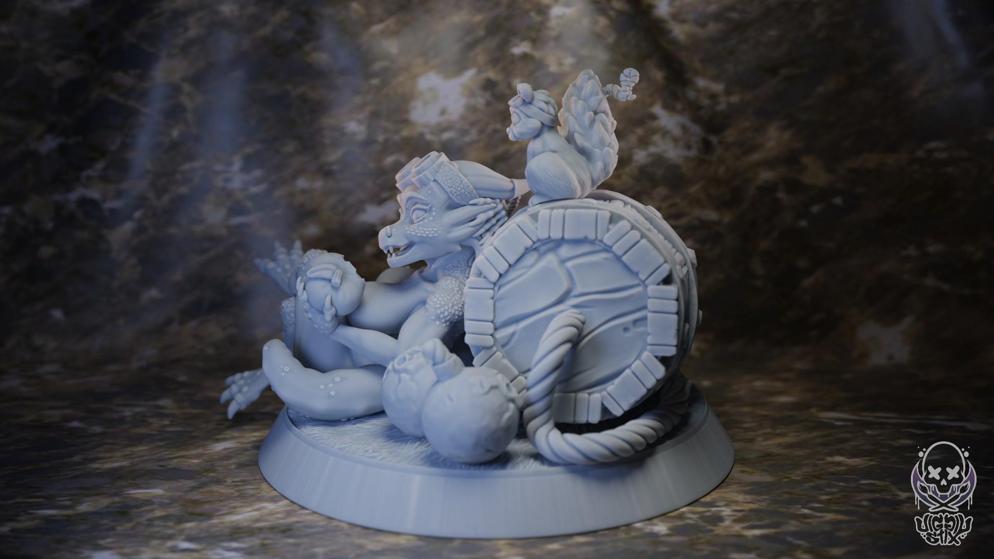 Kobold Sapper Break Time Miniature | Jigglystix
