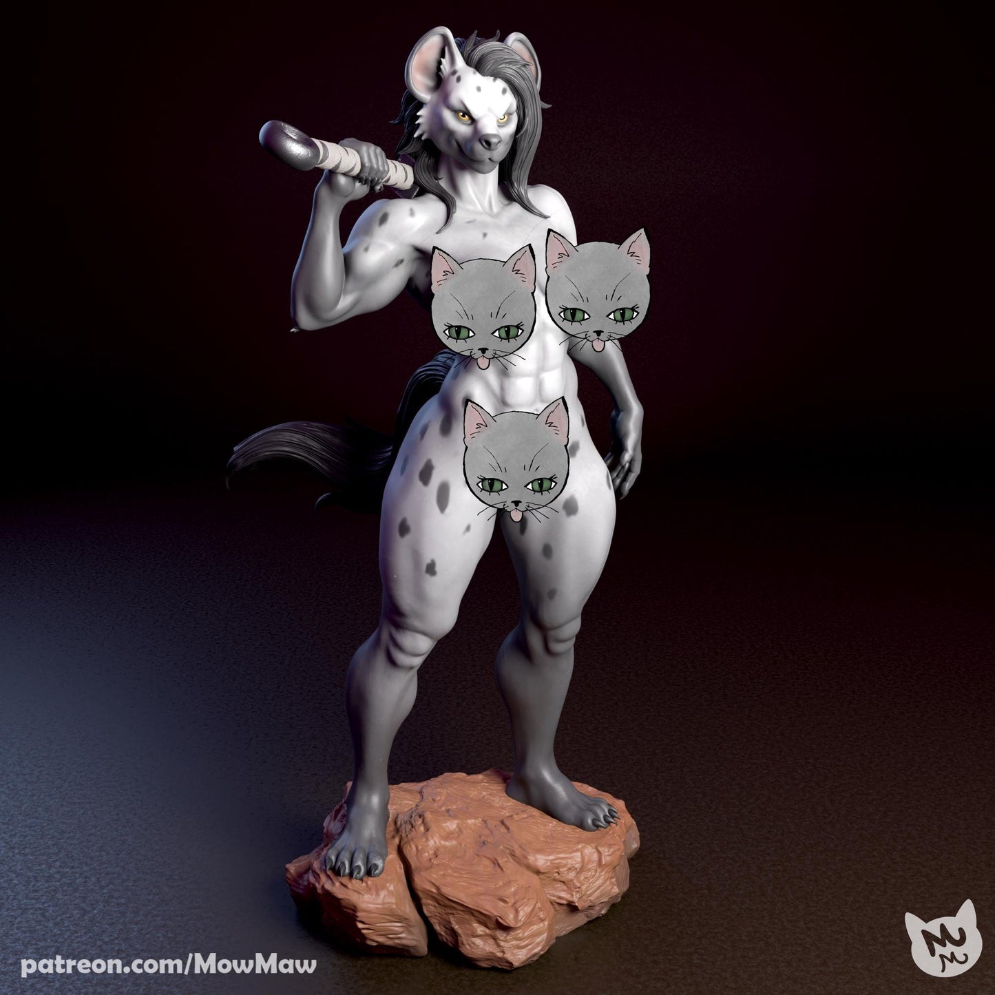 Hyena Model Kit | Mow Maw