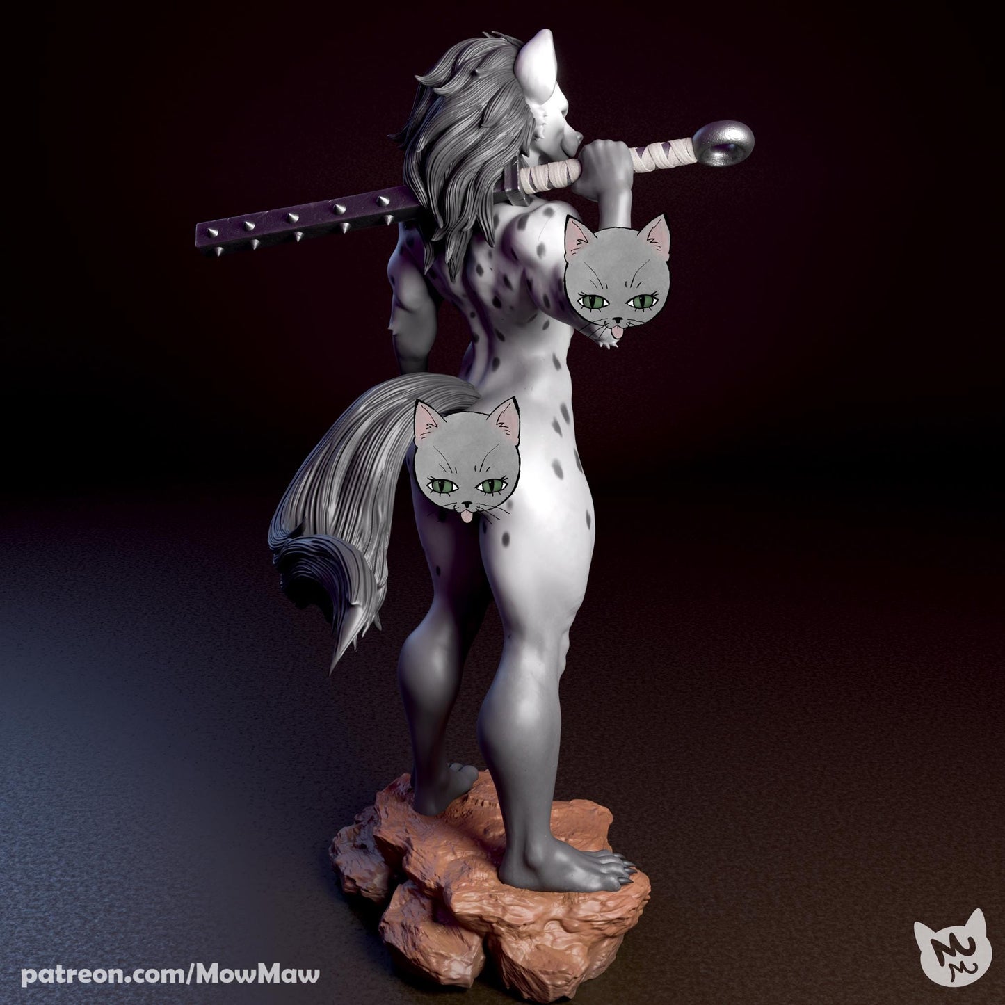 Hyena Model Kit | Mow Maw