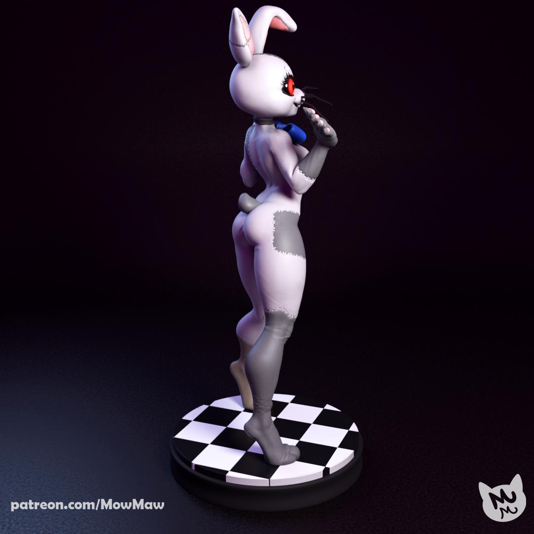 Rabbit Girl Model Kit | Mow Maw