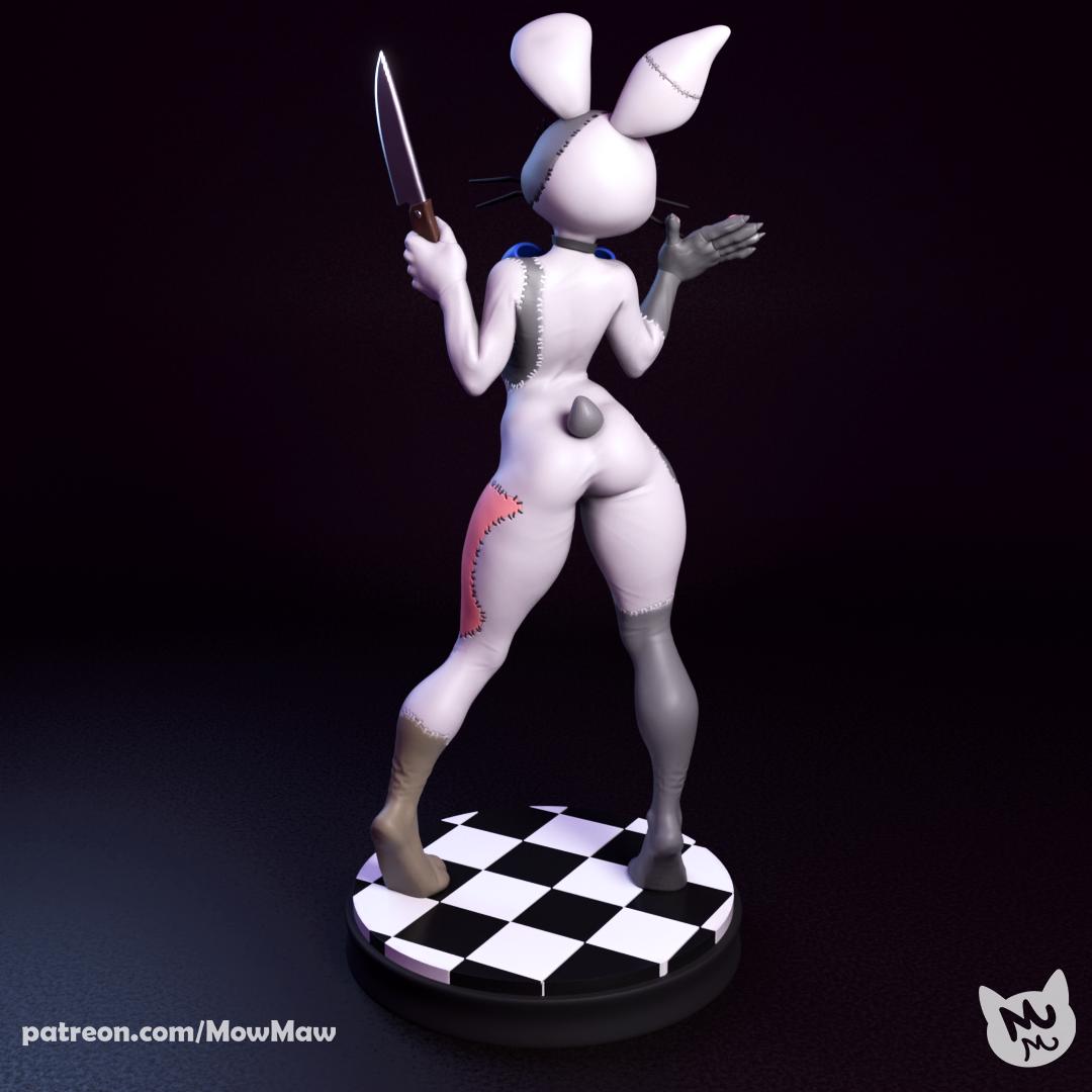 Rabbit Girl Model Kit | Mow Maw