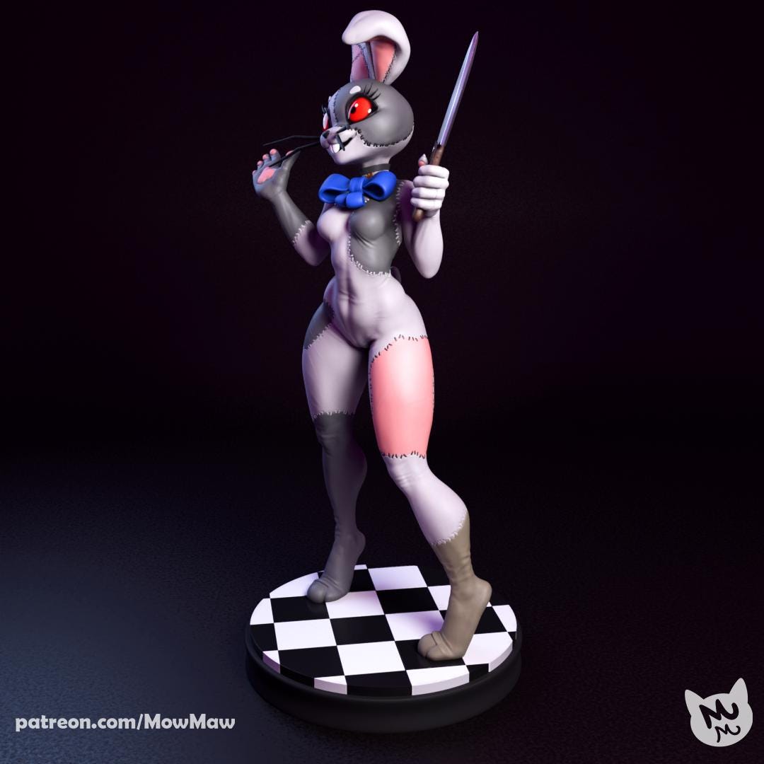Rabbit Girl Model Kit | Mow Maw