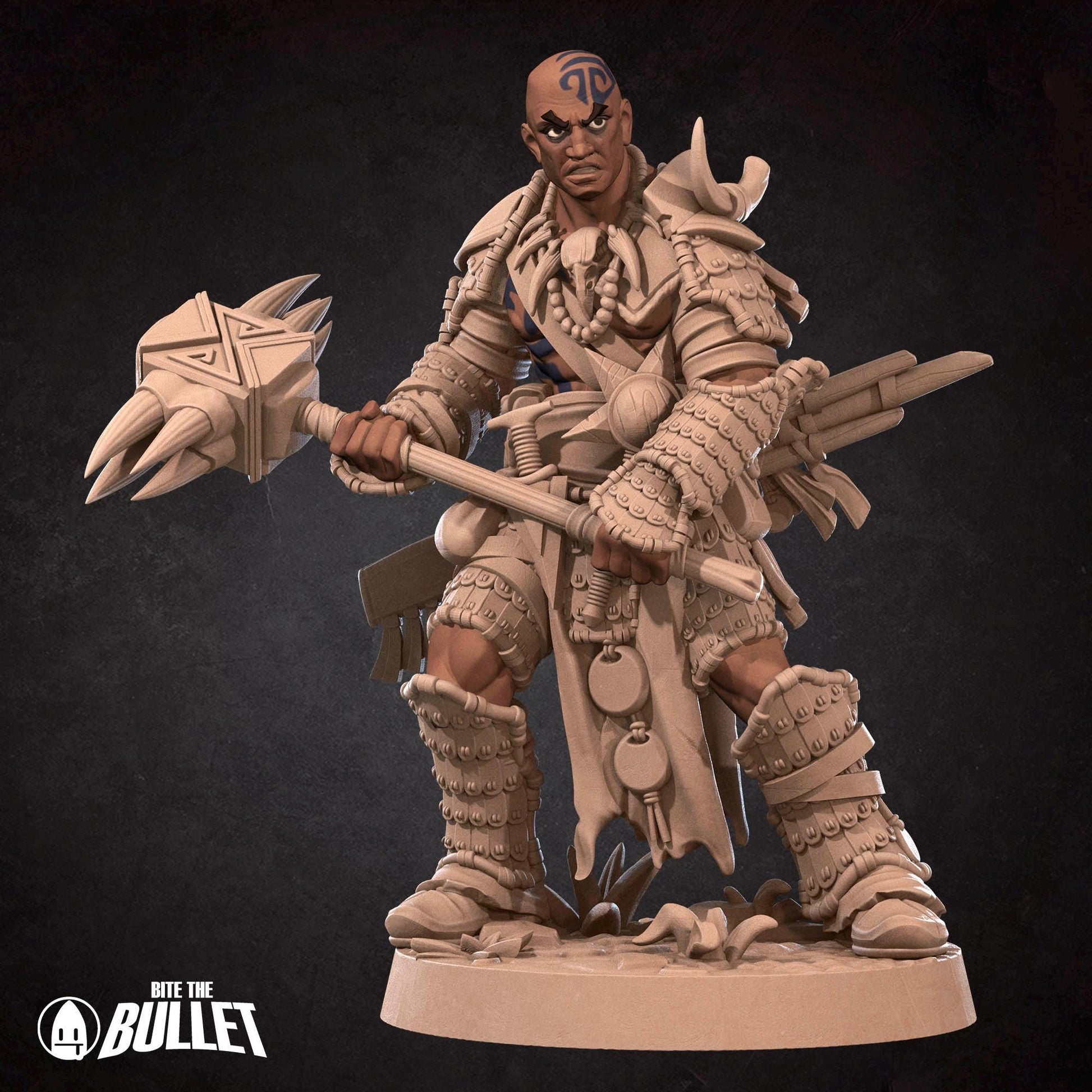 Human Bloodrager Miniature | Bite the Bullet