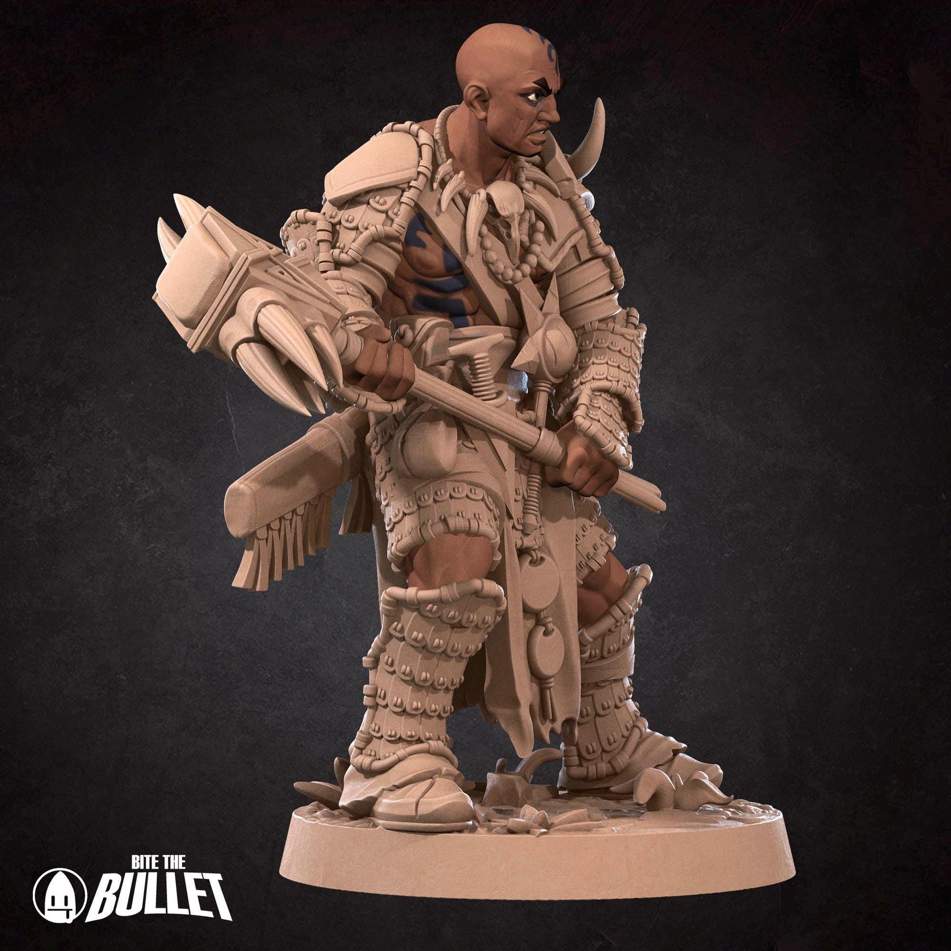 Human Bloodrager Miniature | Bite the Bullet