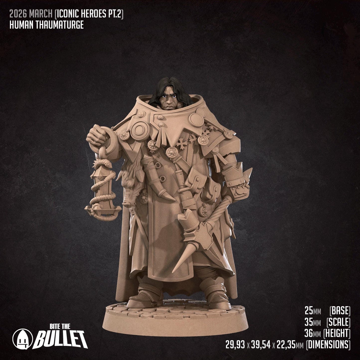 Human Thaumaturge Miniature | Bite the Bullet
