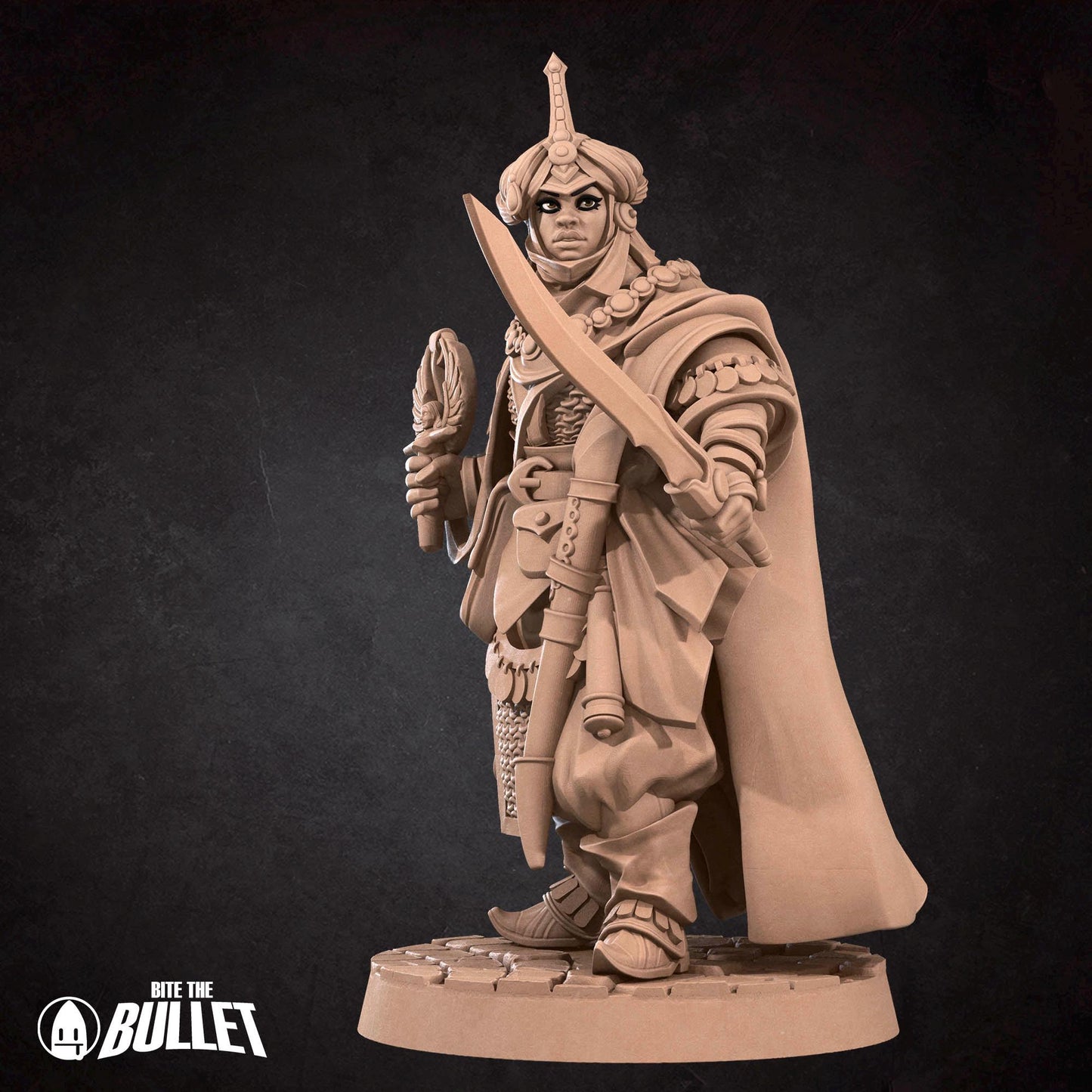 Human Cleric Miniature | Bite the Bullet