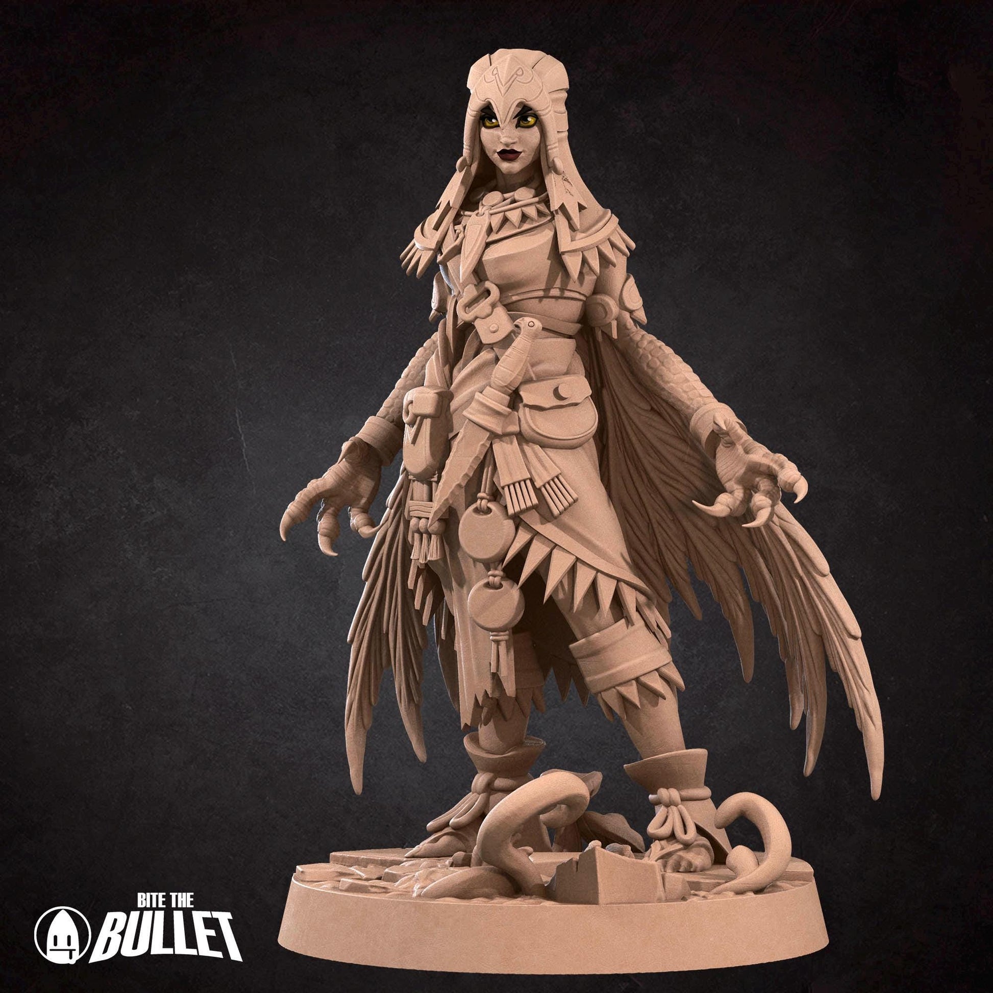 Human Bird Shapeshifter Miniature | Bite the Bullet